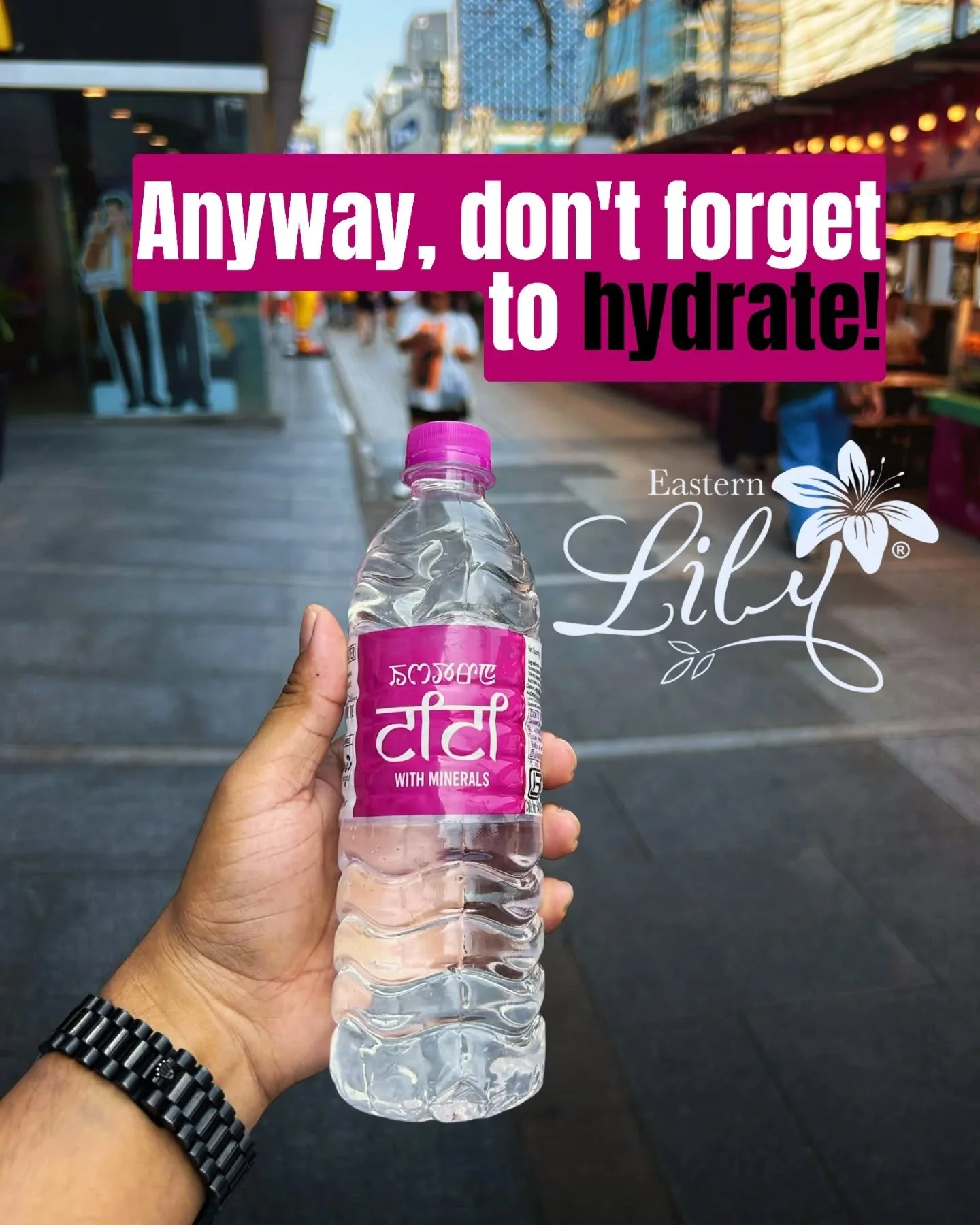 Quench Your Thirst! @easternlilyofficial

[easternlily, trending, reels, water, hydrate, quench_your_thirst, manipur, india, manipur, essentials, pure, clear] 

#EasternLily #quenchvourthirst #manipur #waterbottle #postviral