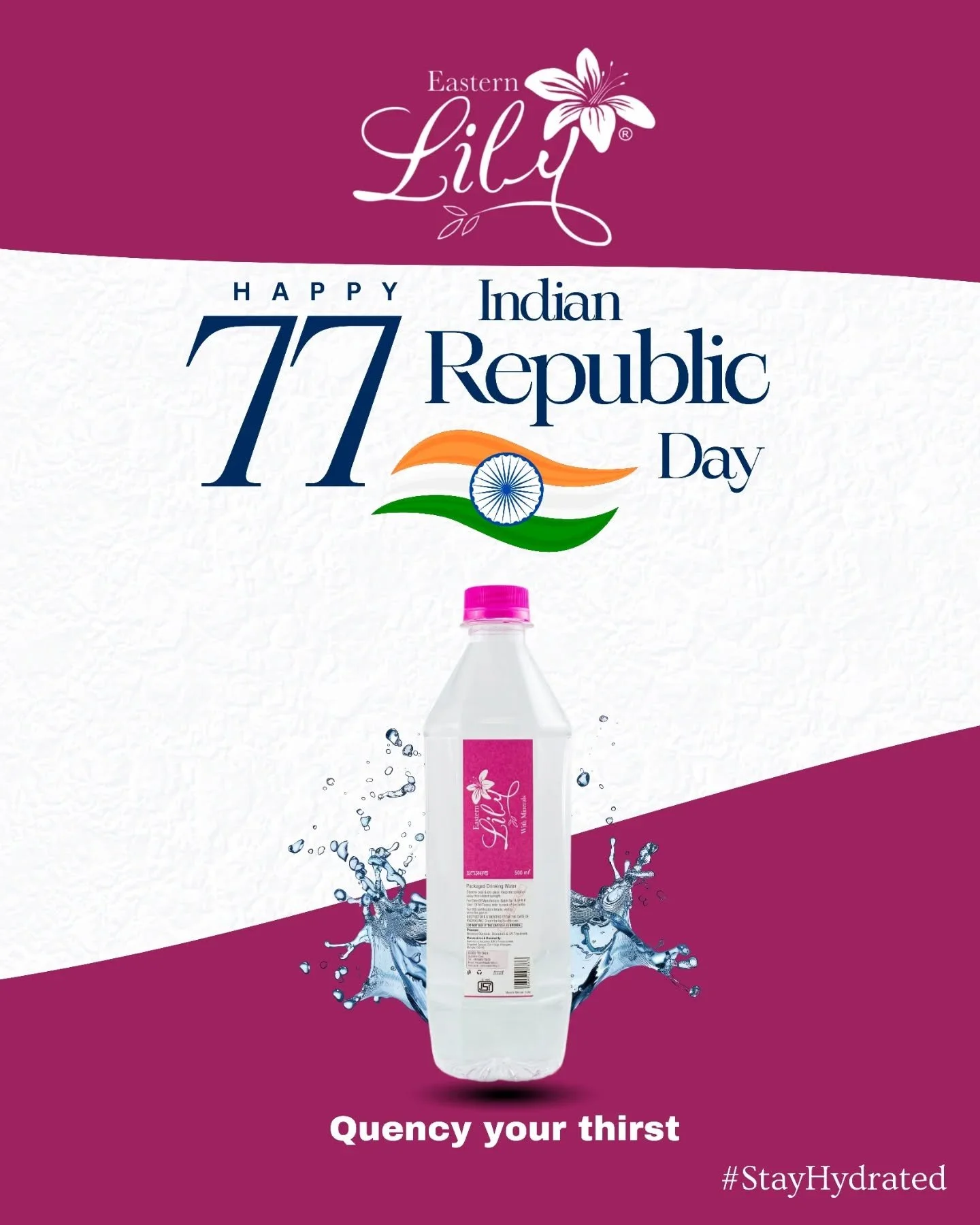 Different cultures. One nation. One pride.
Happy Republic Day from Eastern Lily