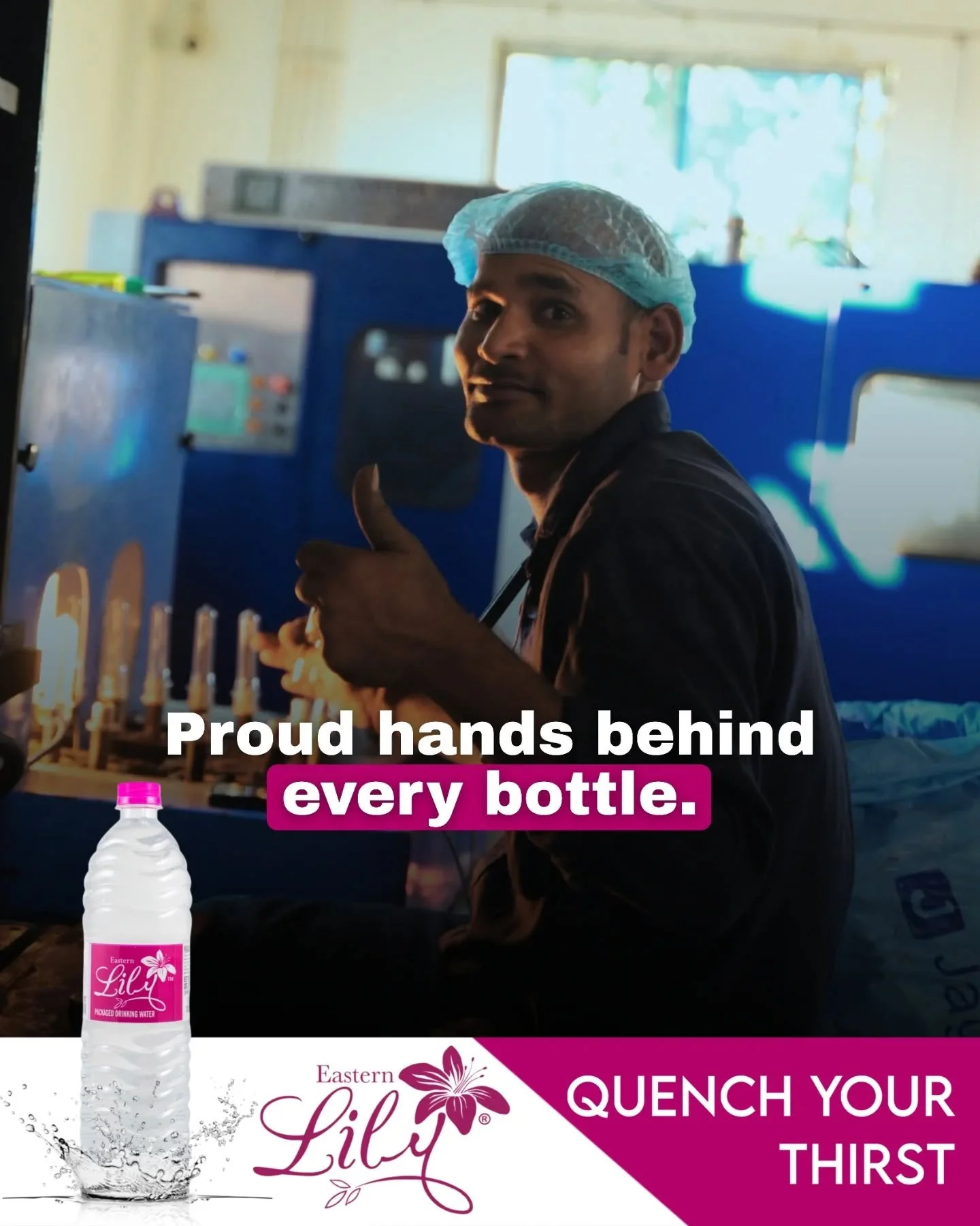 Behind every bottle is a story of dedication and pride.
This is how purity is made. @easternlilyofficial

Manage by: @tycoon_b2b

#EveryBottleMatters #EasternLily #PureCommitment
#quenchvourthirst