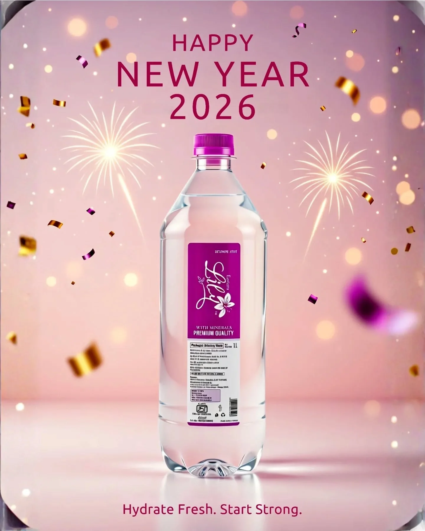 &ldquo;New Year. New Goals. Stay Pure. Stay Hydrated.&rdquo;
@easternlilyofficial 

Manage by: @tycoon_b2b 

#EasternLily #quenchvourthirst #happynewyear❤️