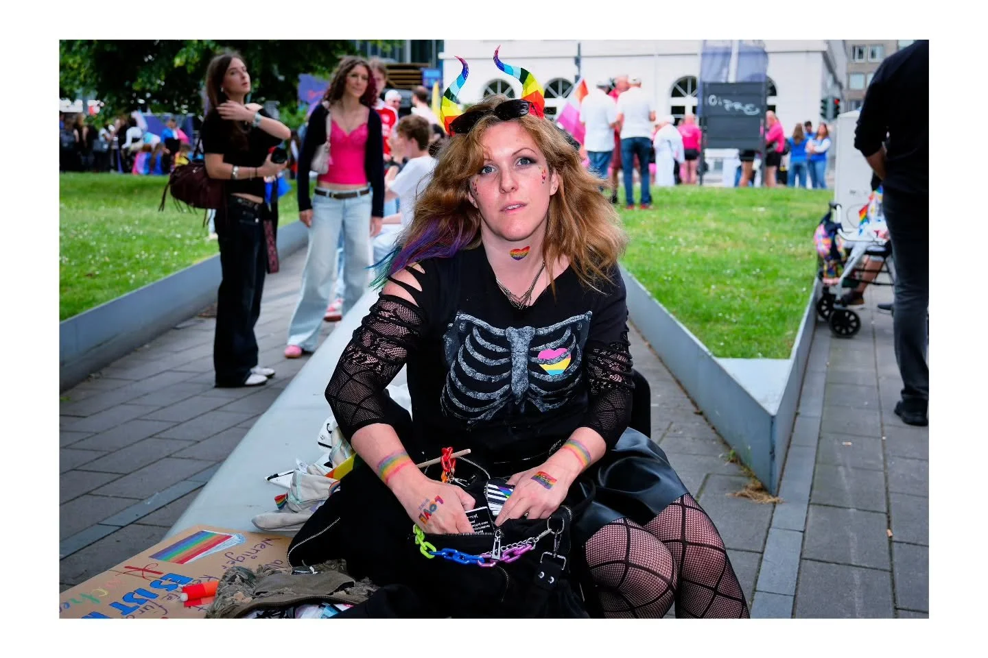Trying to take a photo every day. This is Day 8.
Picture from Pride March 🏳️&zwj;🌈 | June 06, 2026 | D&uuml;sseldorf