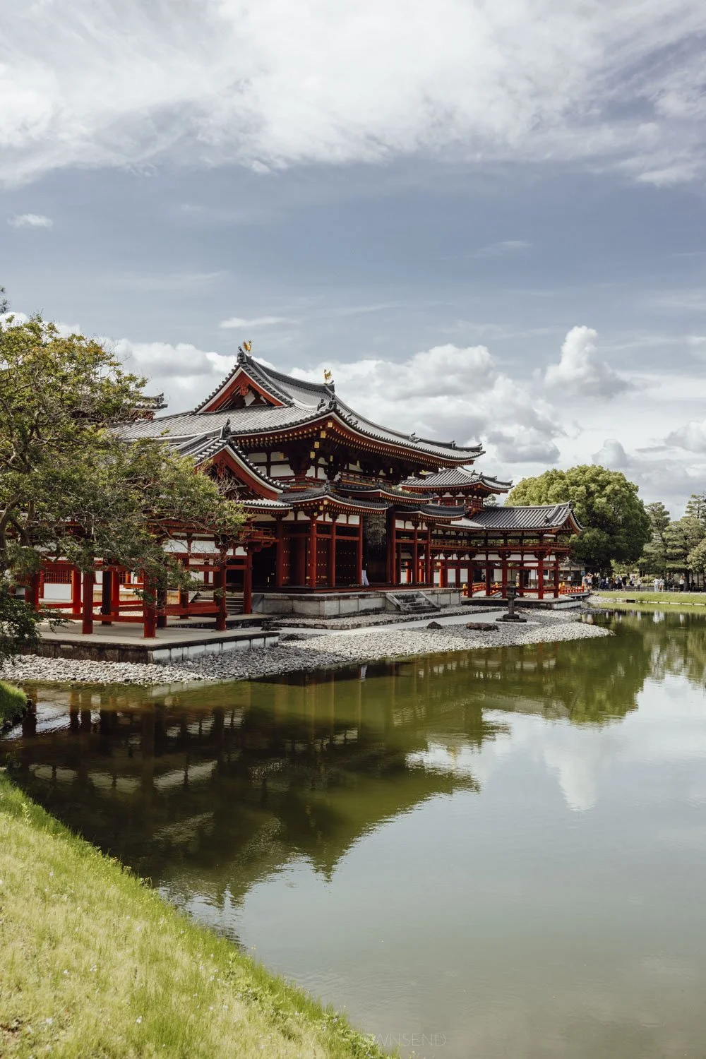 Byodin Temple, Uji on a sunny day