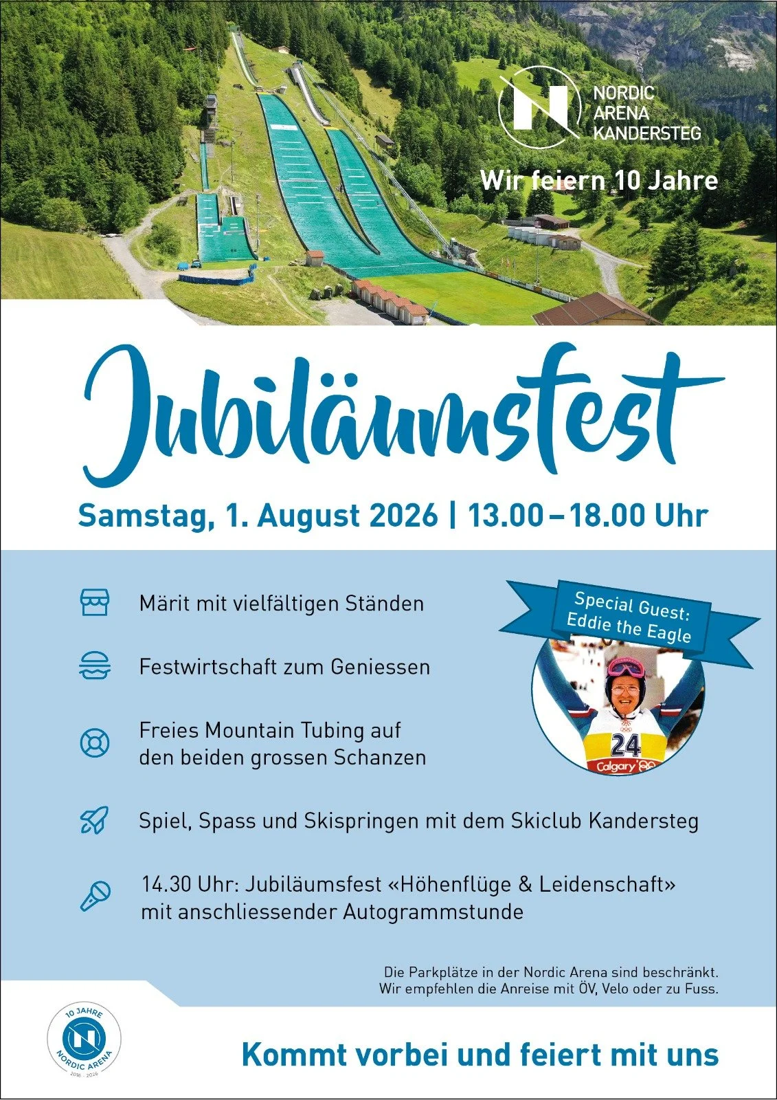 Jubiläumsfest in der Nordic Arena