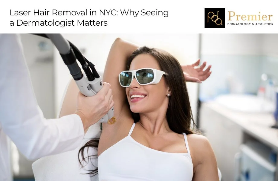 Laser Hair Removal in NYC: Why Seeing a Dermatologist Matters