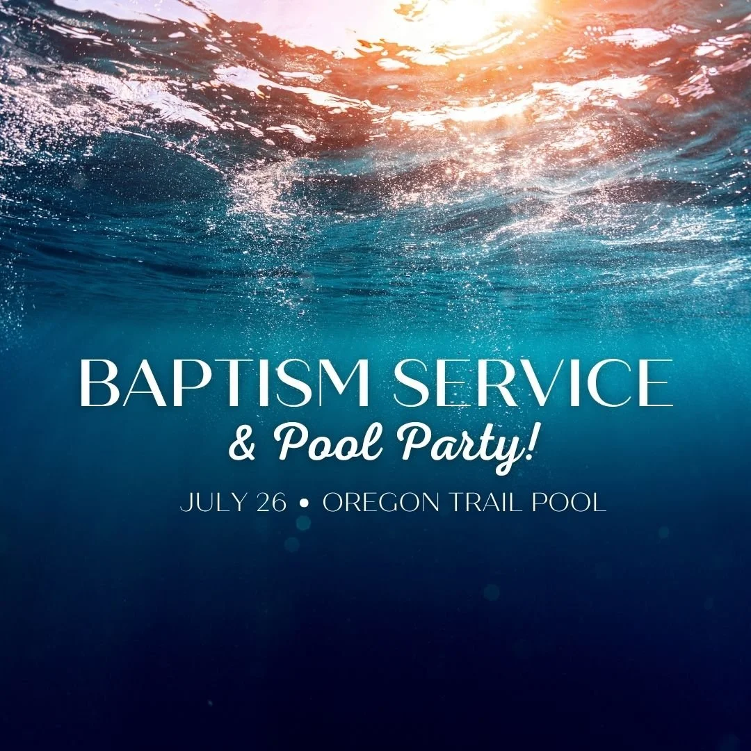 Baptism Service and Pool Party