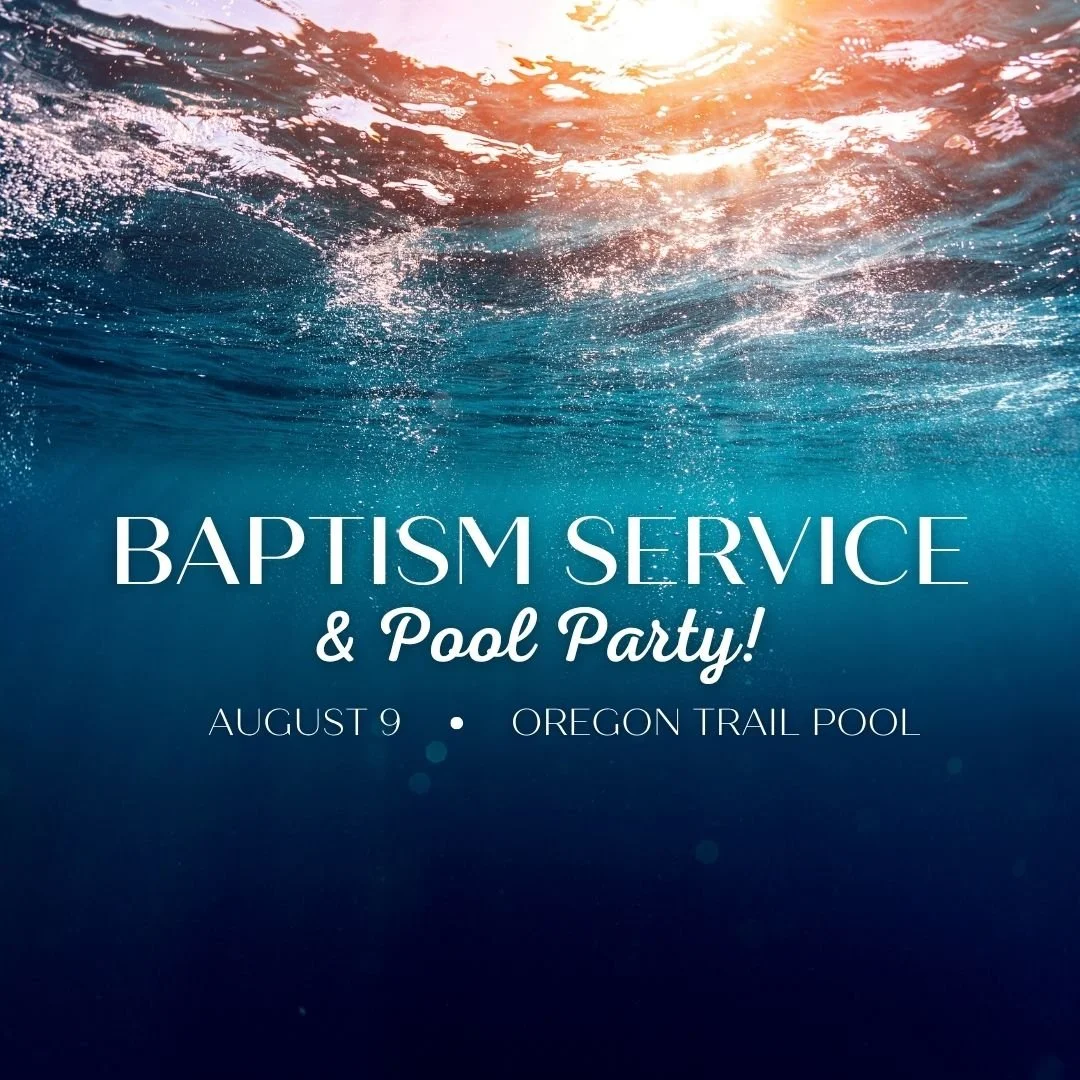Baptism Service & Pool Party