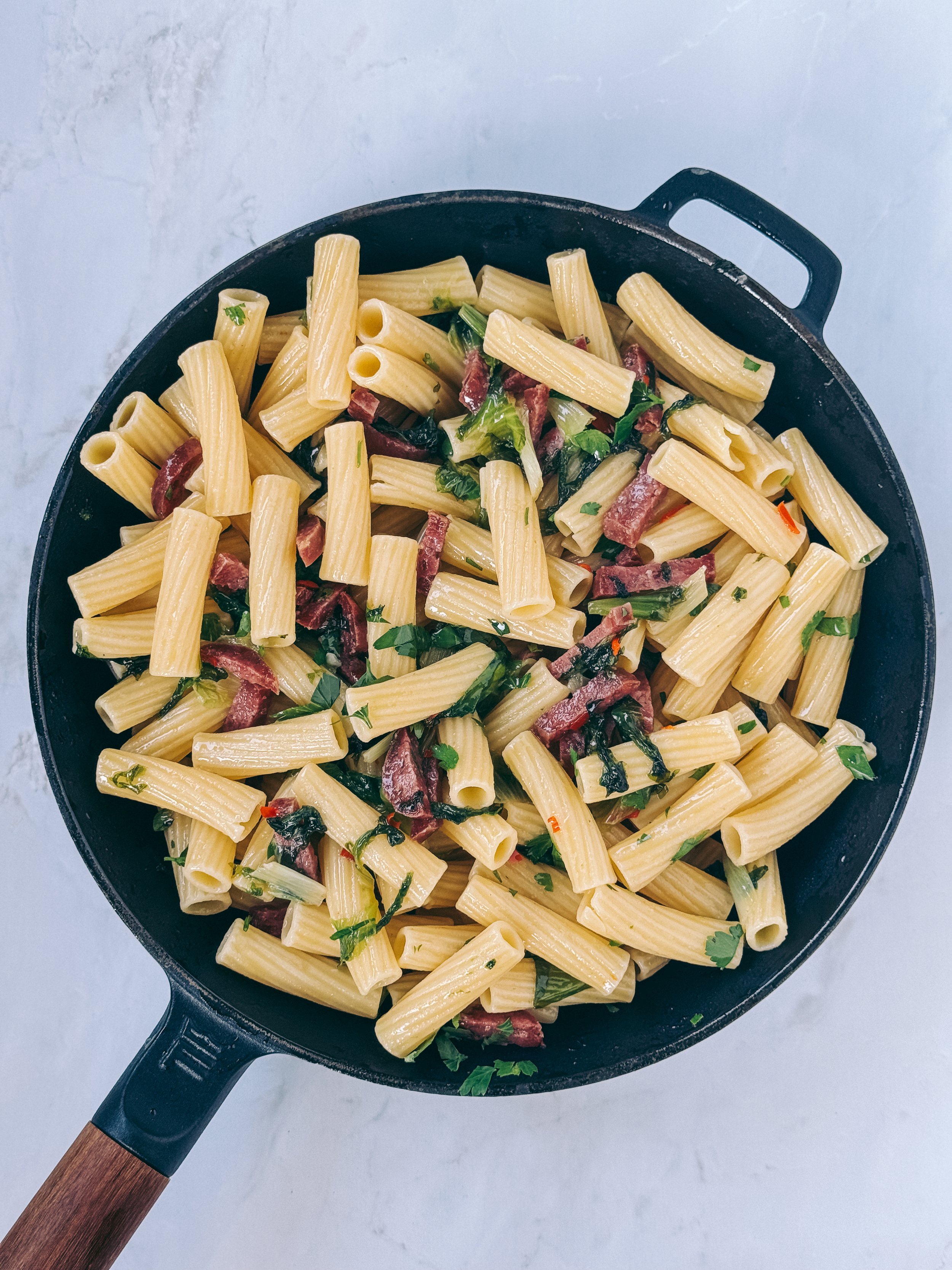 Pasta denti d’elefante piccanti