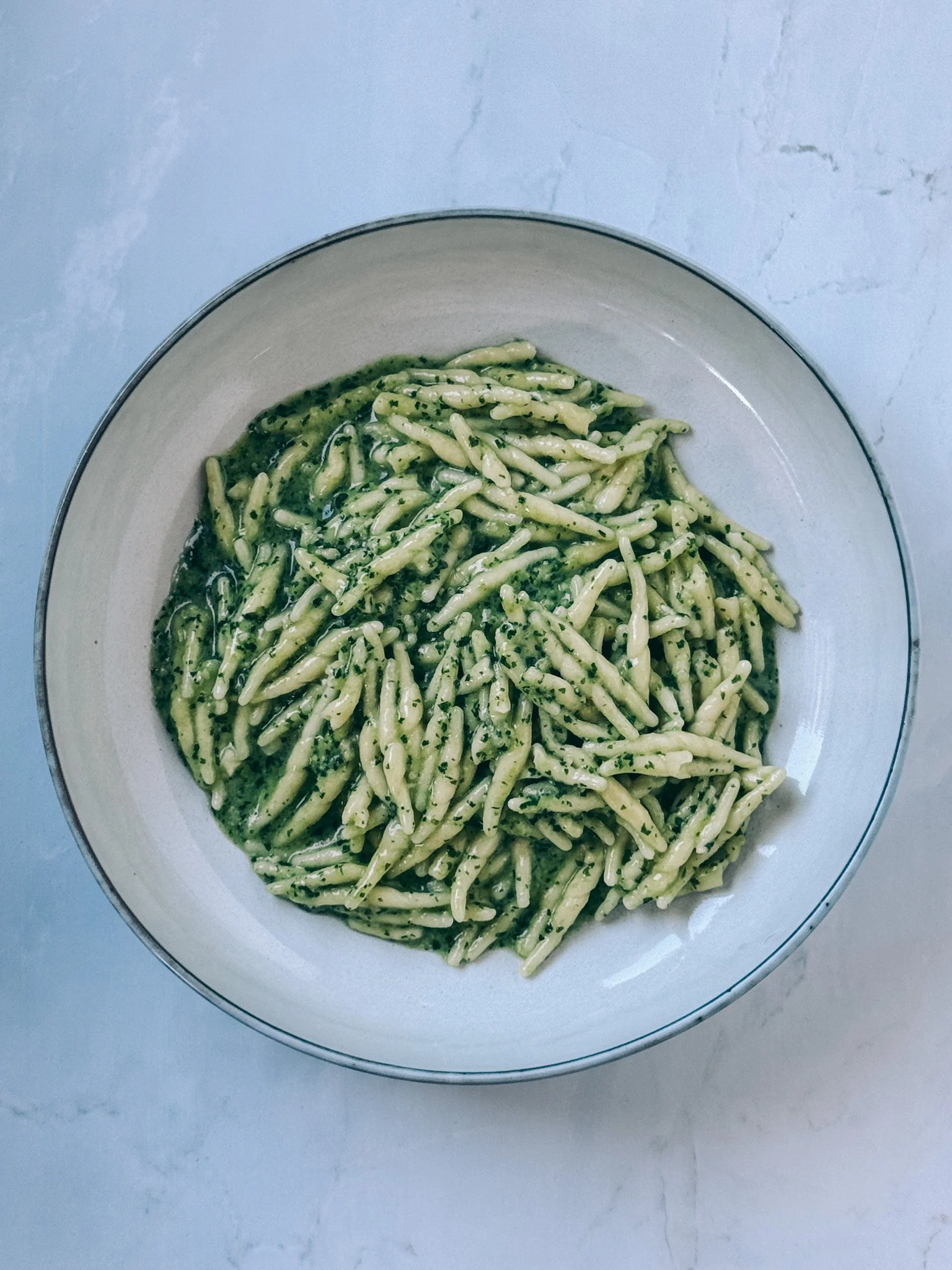 Trofie Al Pesto Genovese