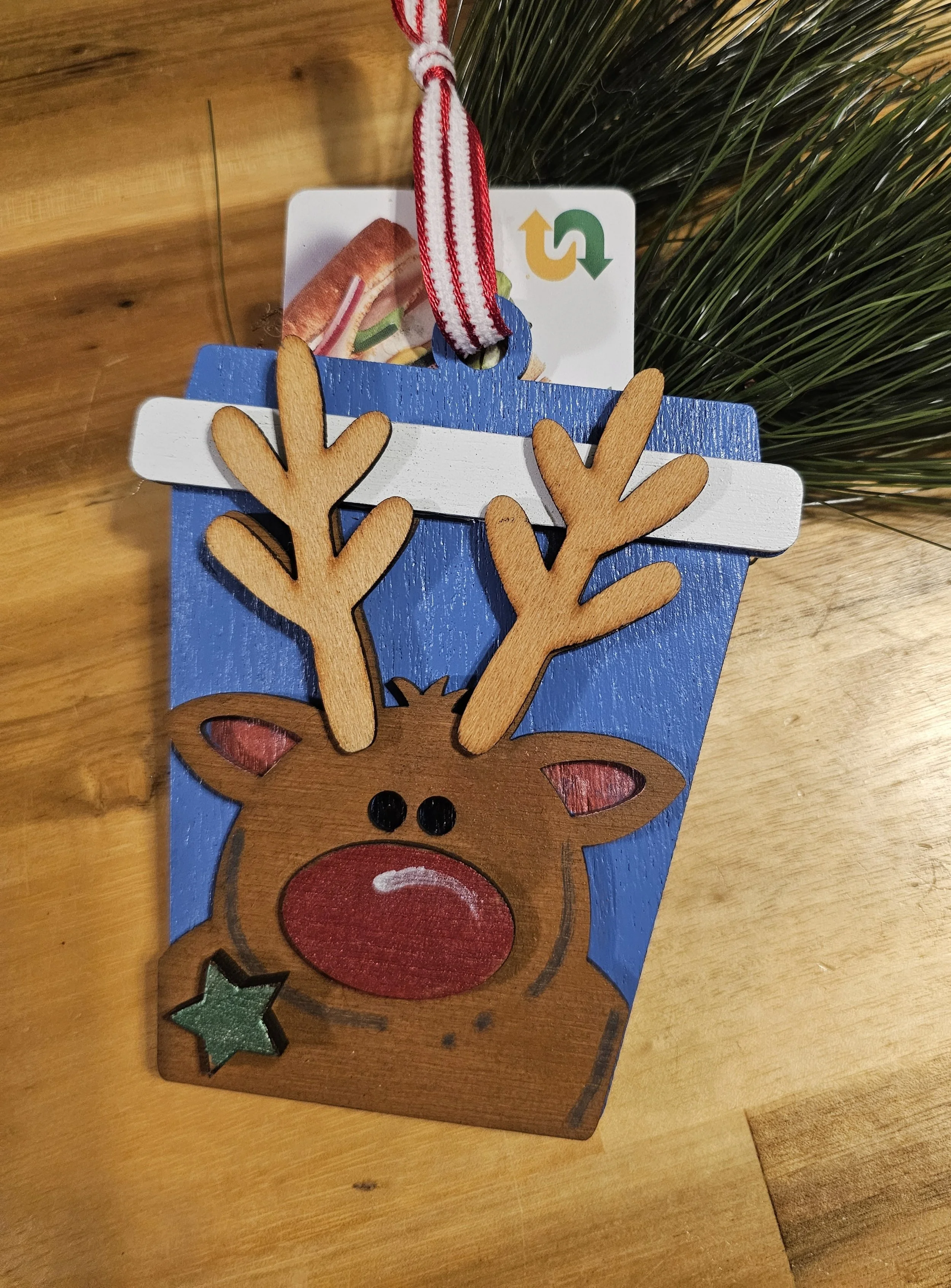 Reindeer Gift Card Holder