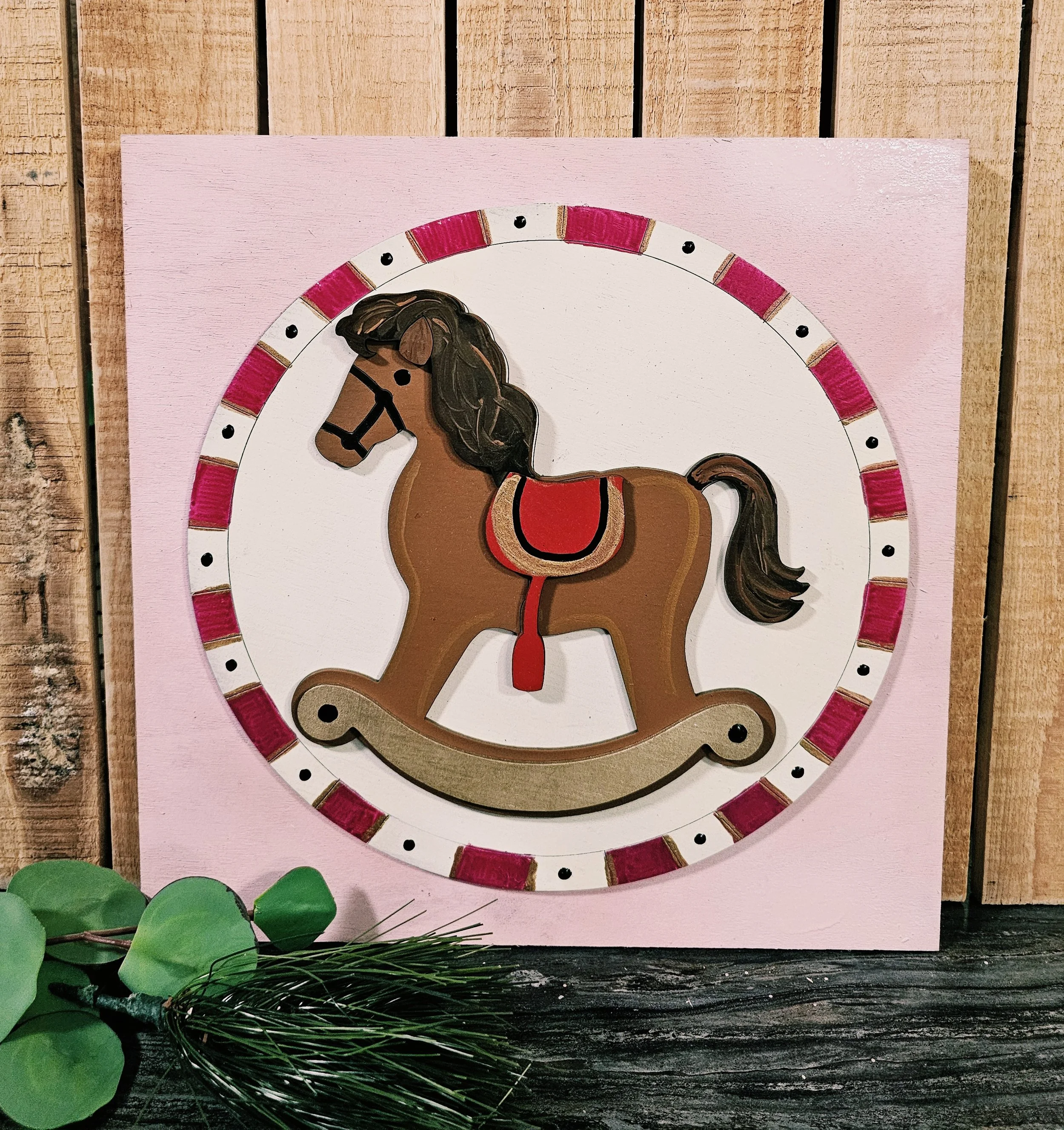 Rocking Hobby Horse Tile Ladder Tile