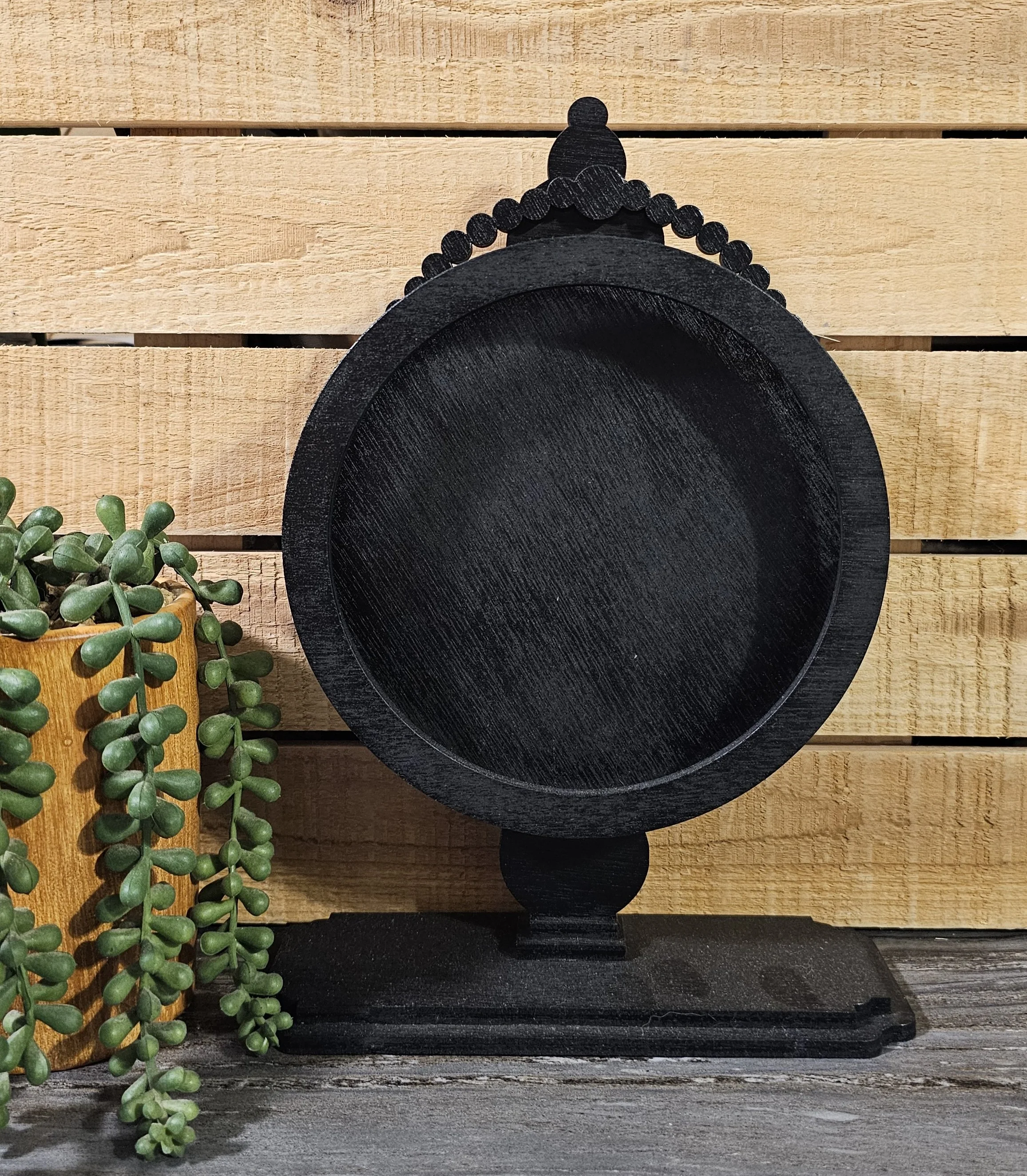 Standing Tabletop Round Display Only