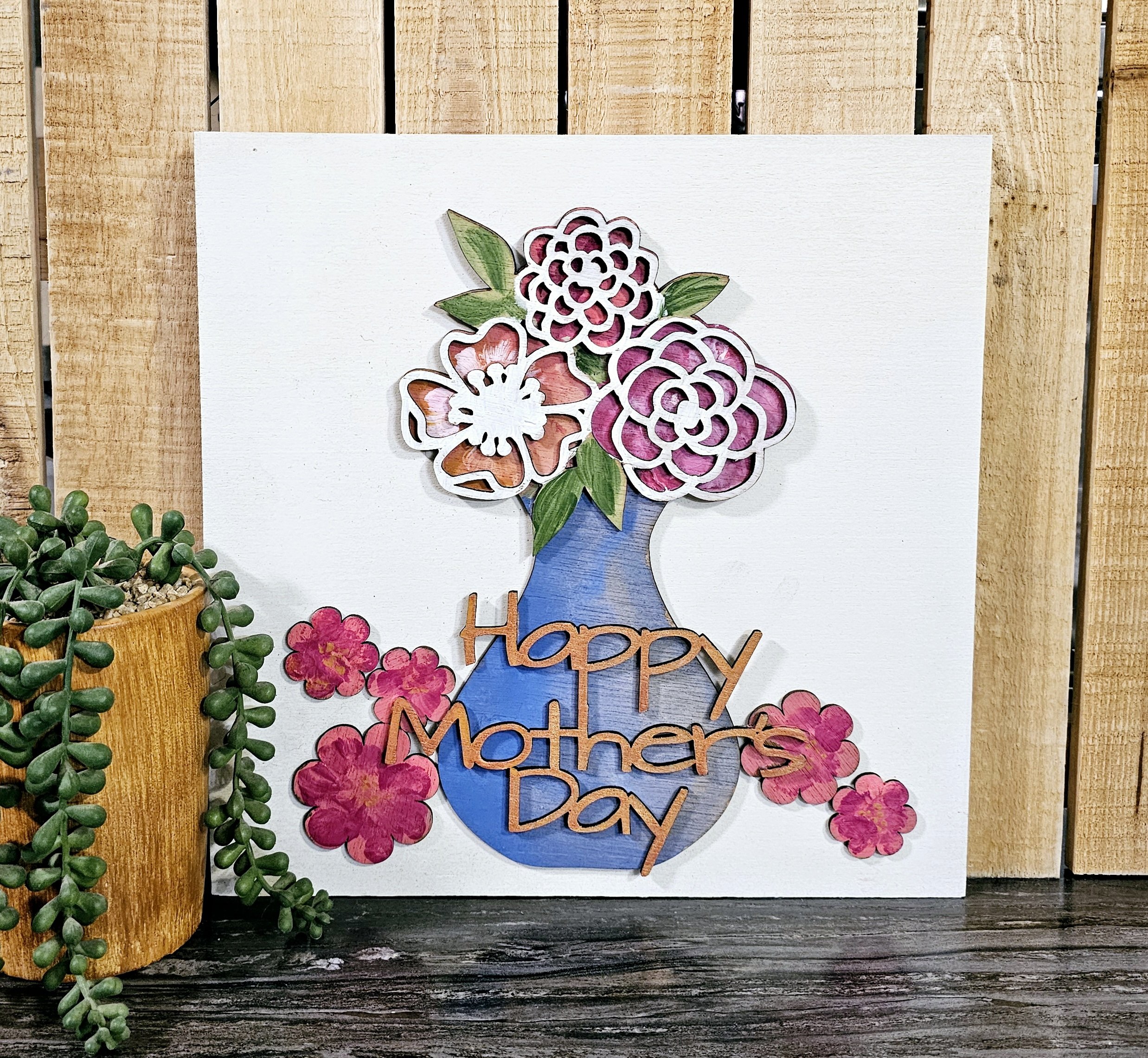 Happy Mother's Day Ladder tile