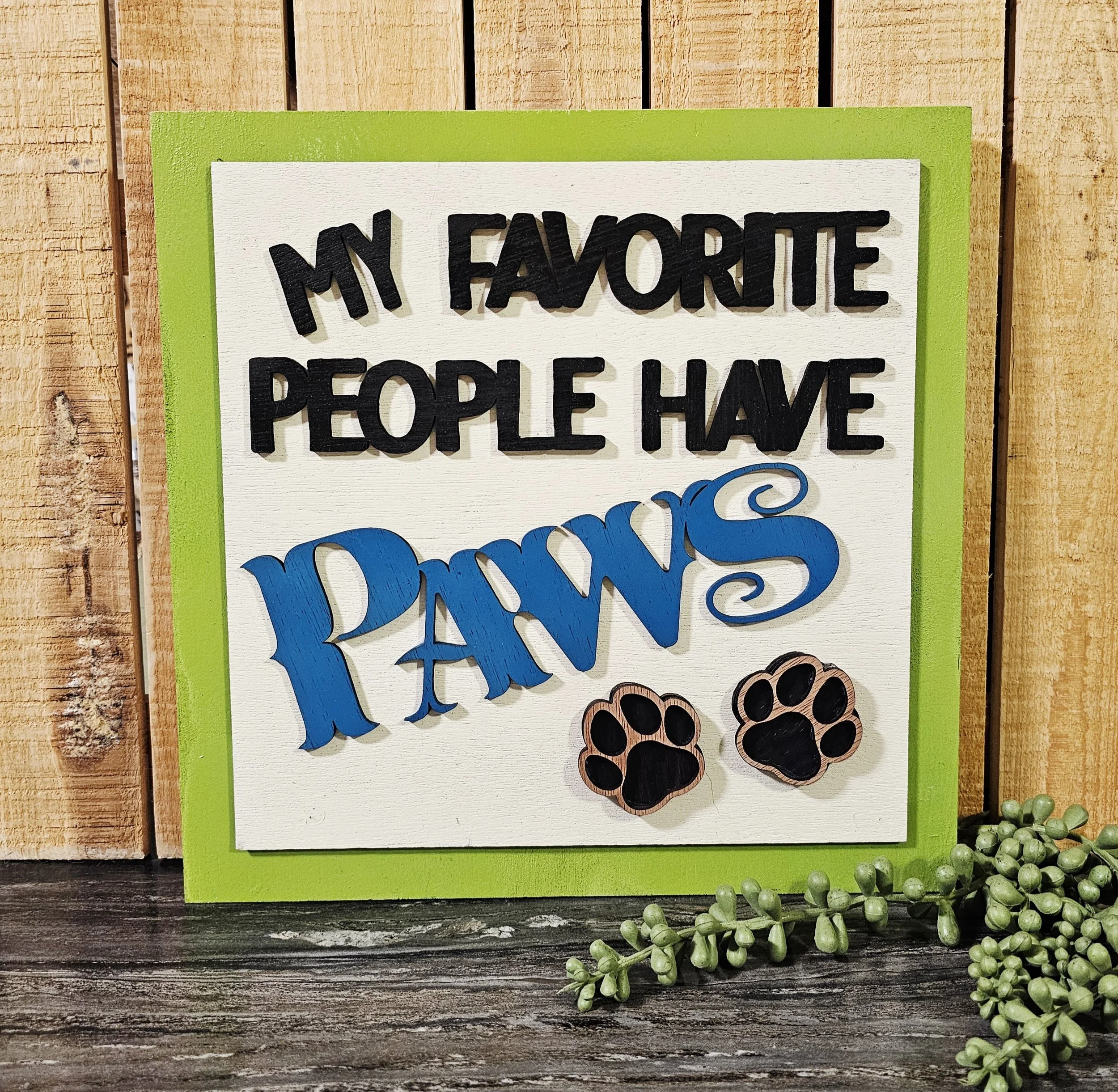 Favorite Paws Ladder Tile