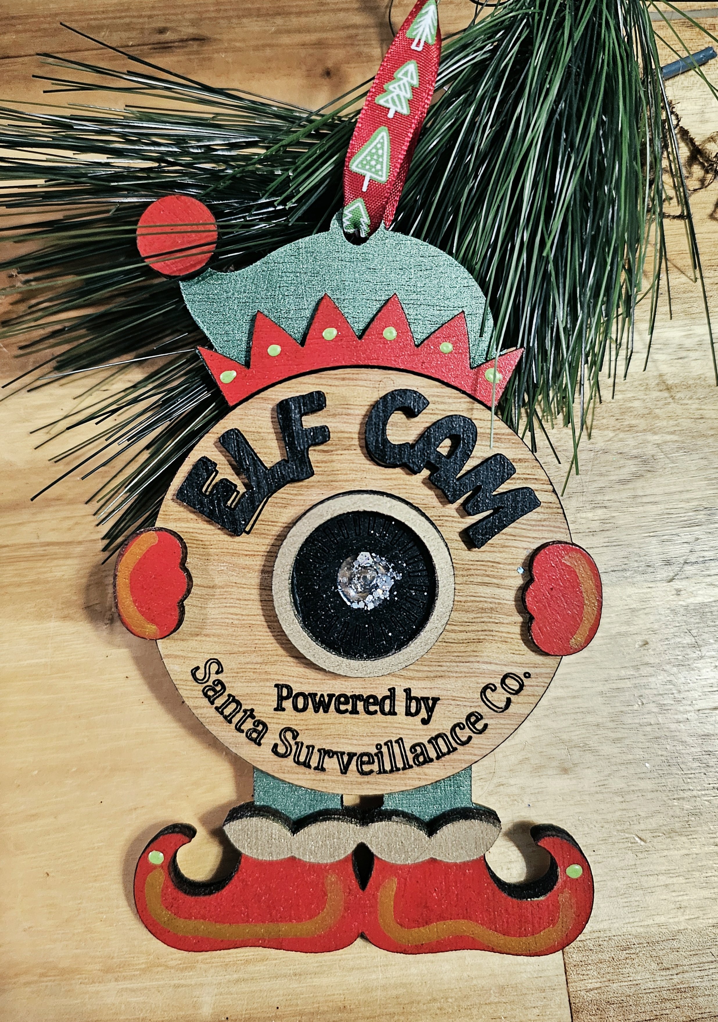 Elf Cam Ornament