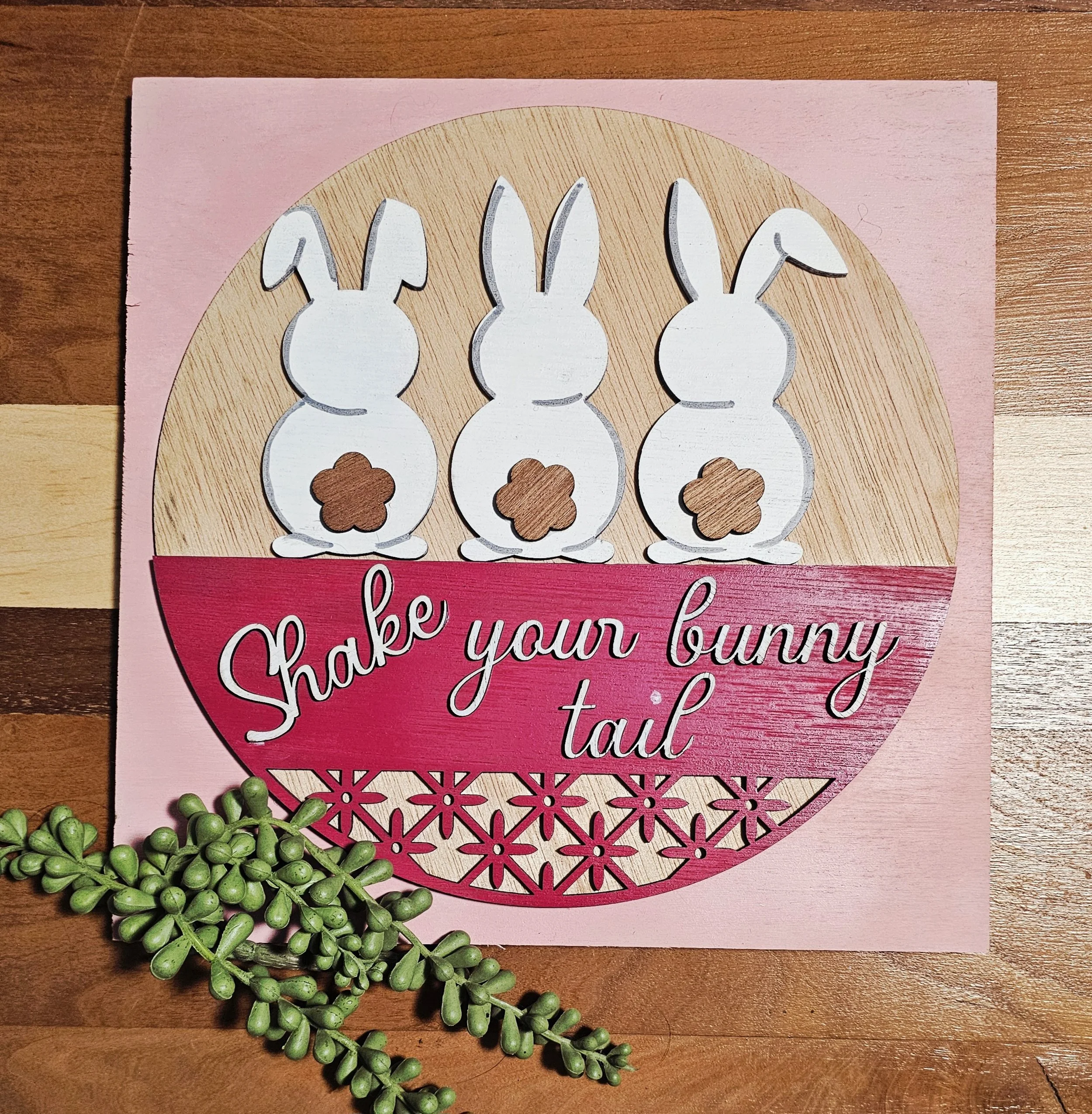 Shake Your Bunny Tail Ladder Tile