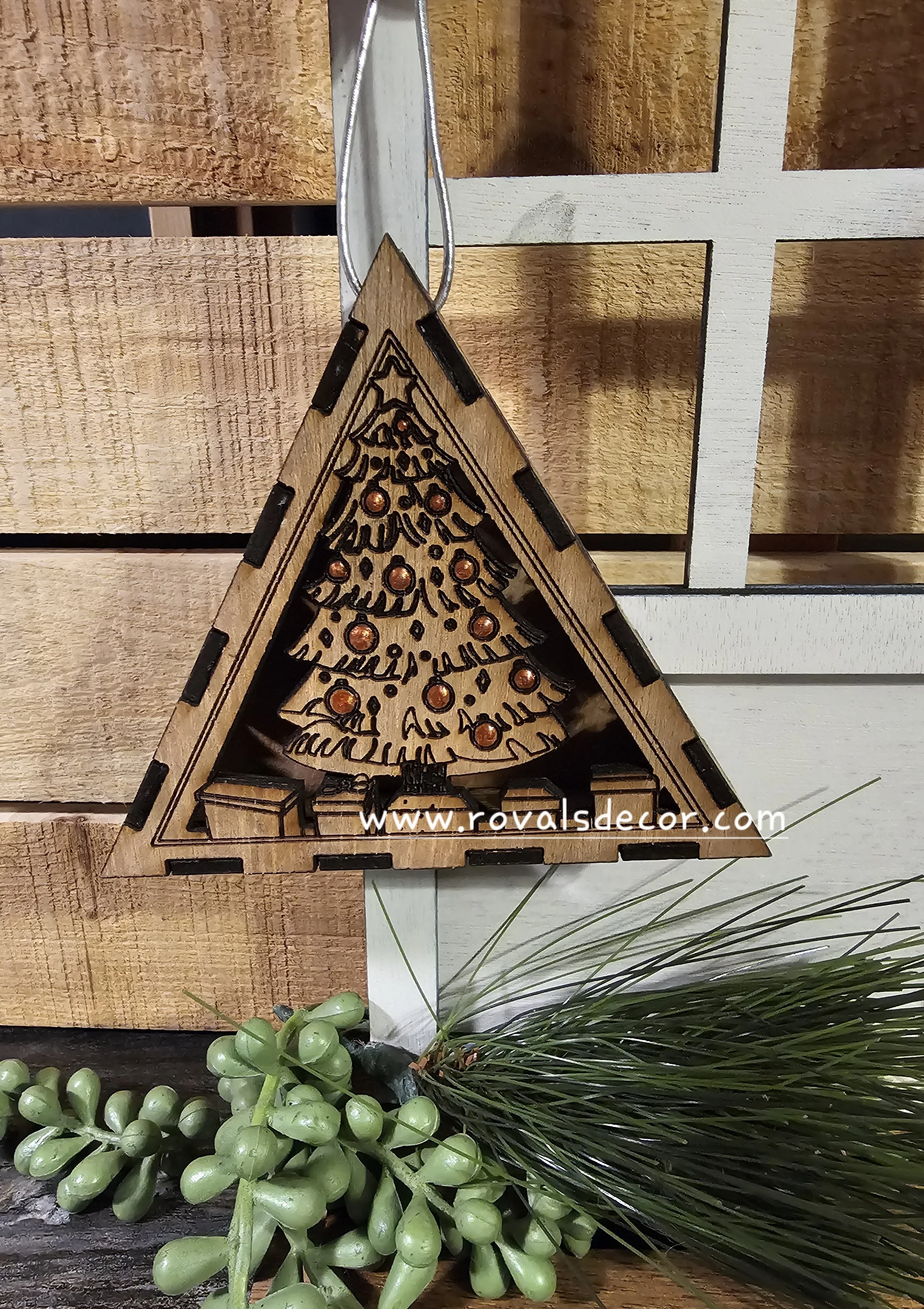 3d Christmas Tree Ornament