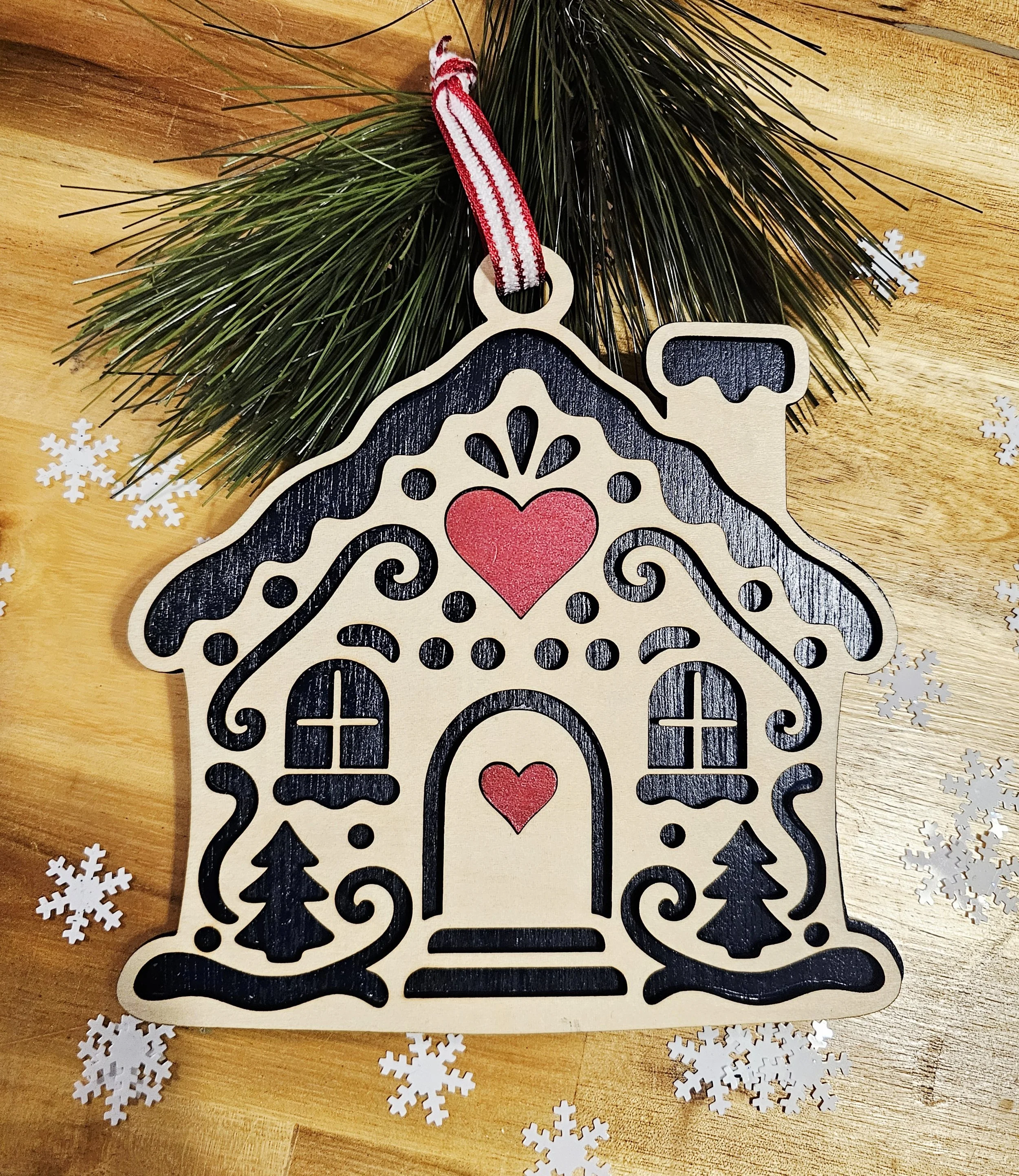 Gingerbread House Ornament