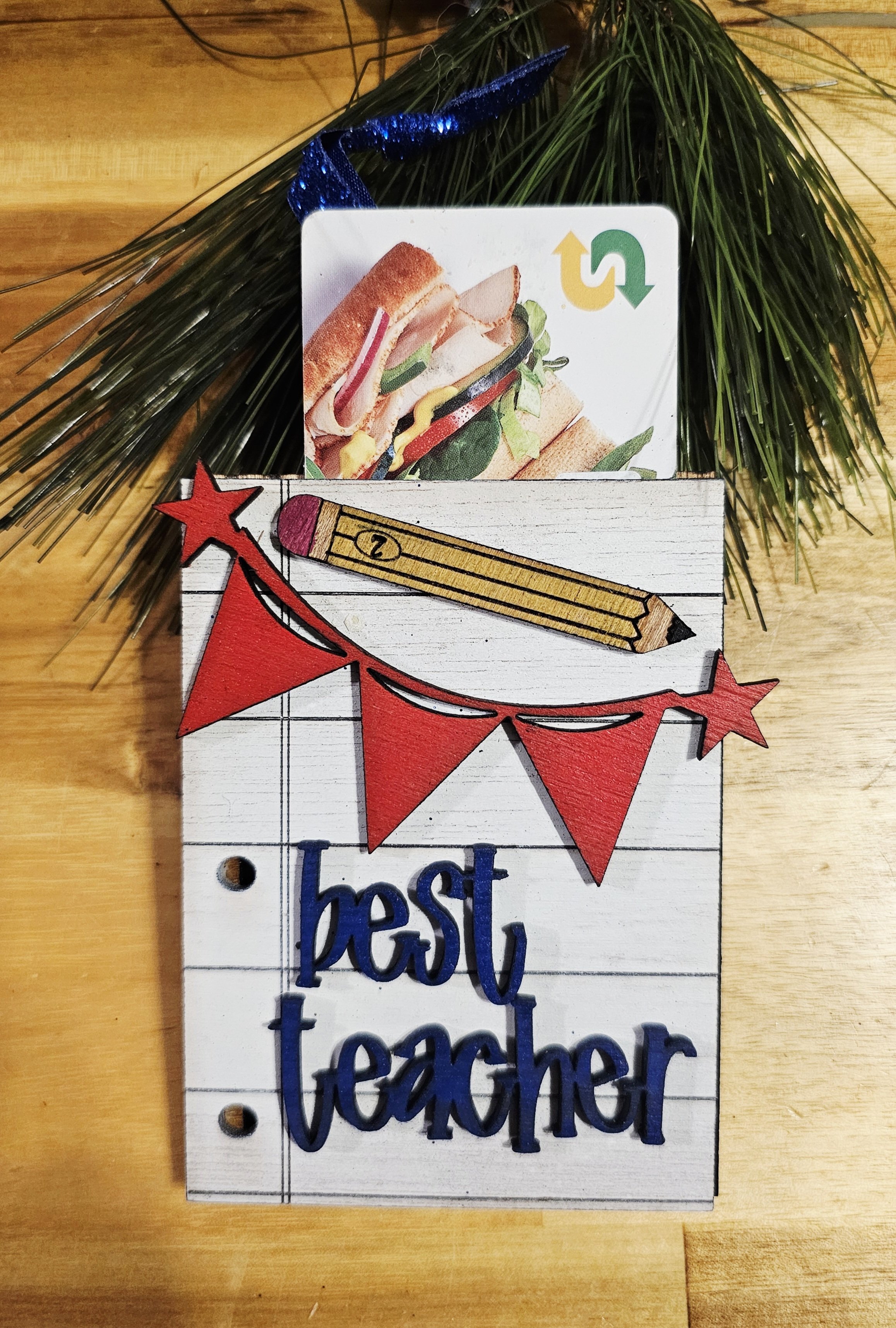 Best Teacher Gift Card Holder