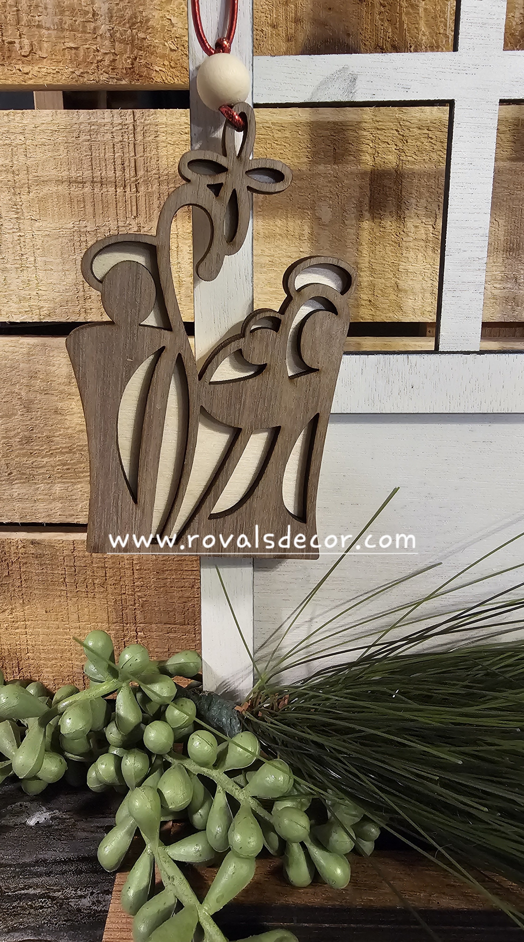 Holy Family Ornament