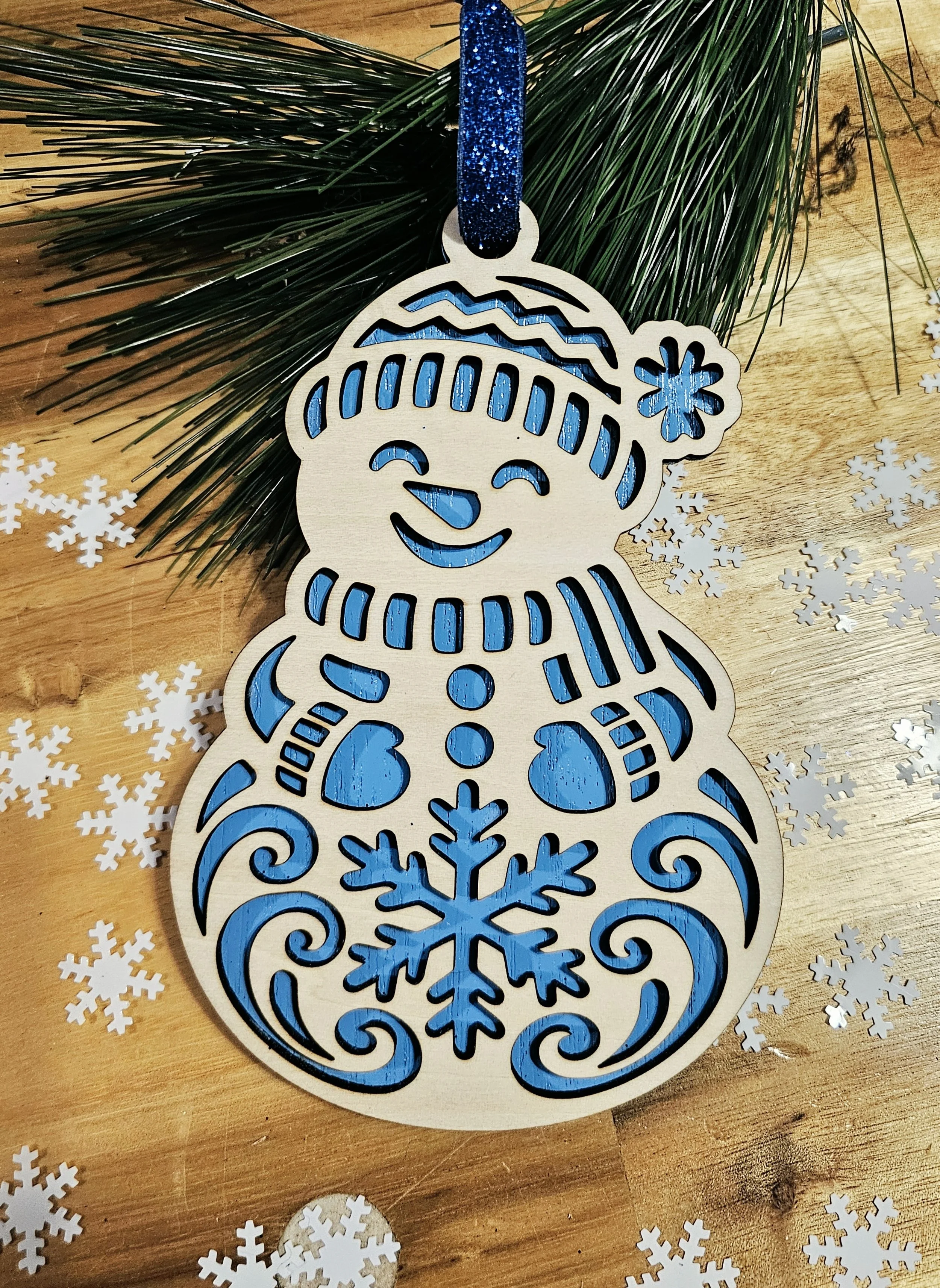 Old World Snowman Ornament