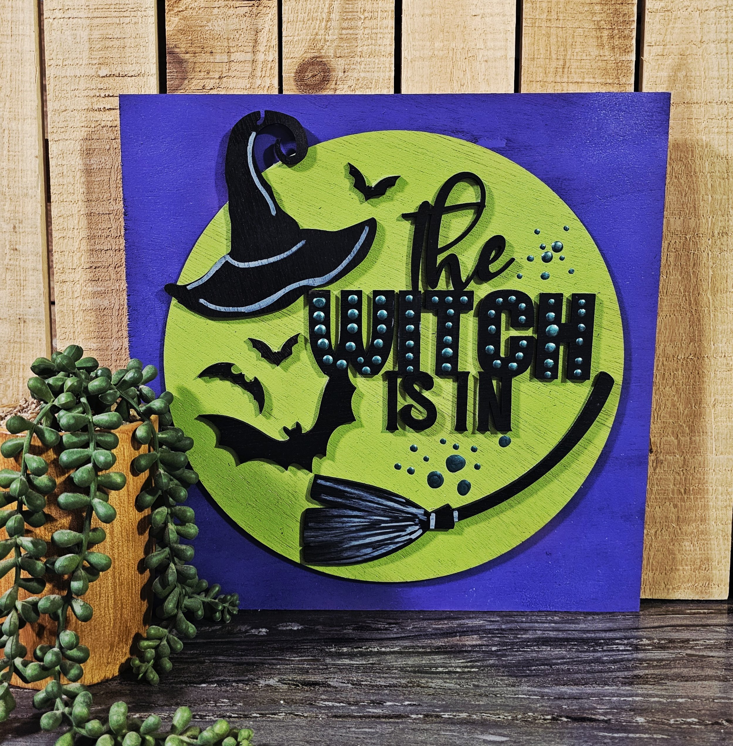 The Witch is In Ladder Tile