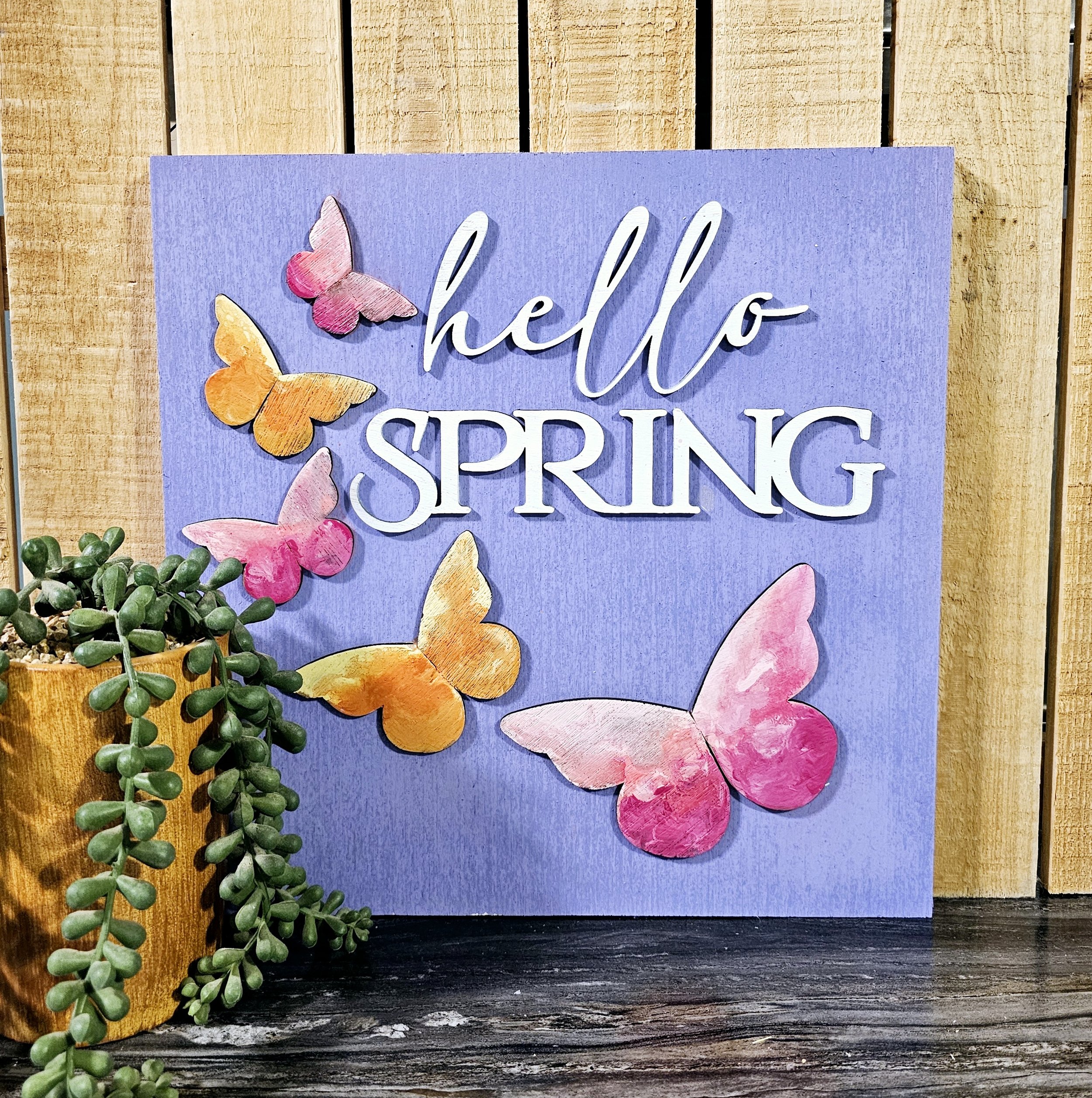 Butterflies Ladder Tile