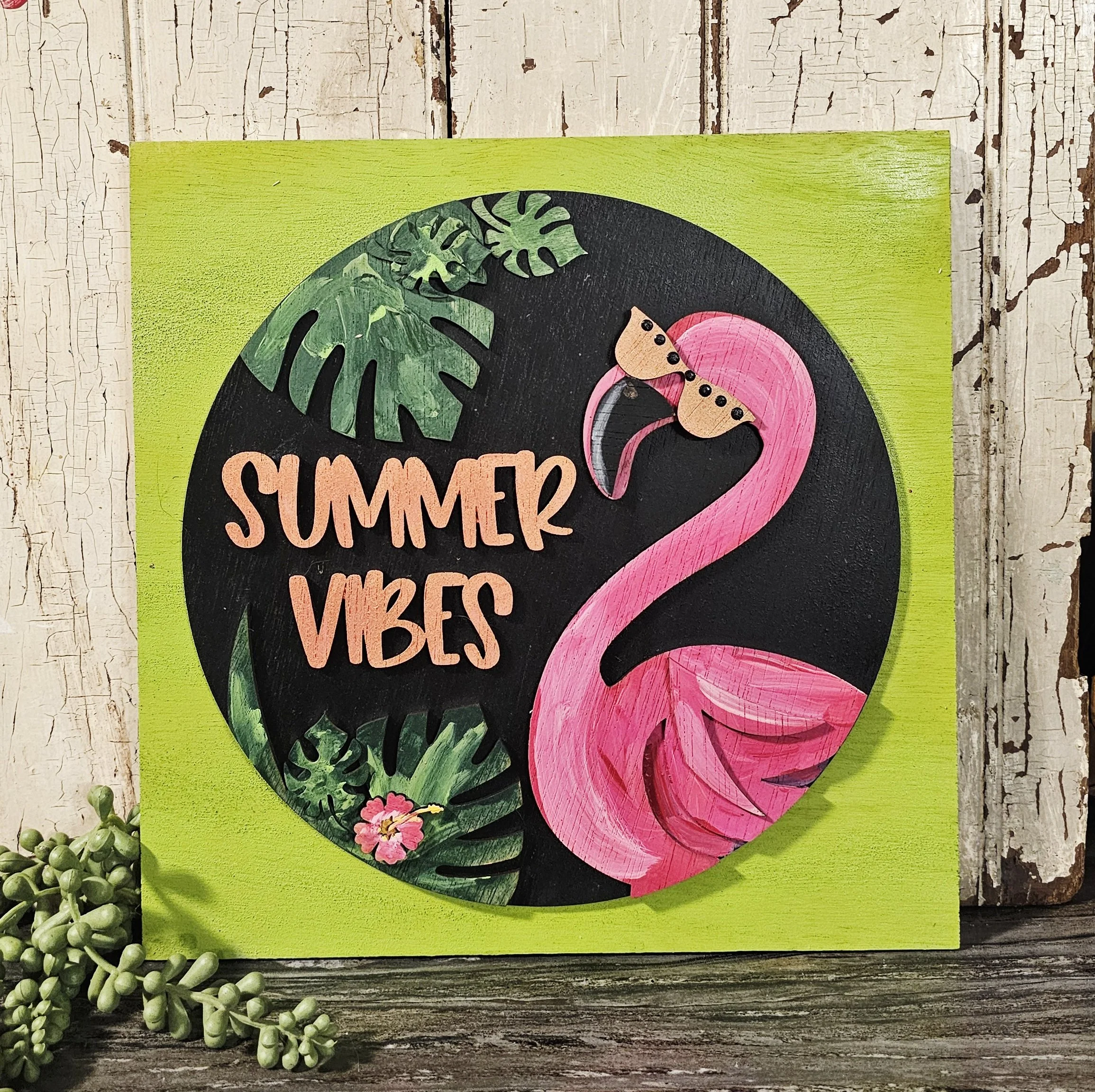 Summer Vibes Ladder Tile