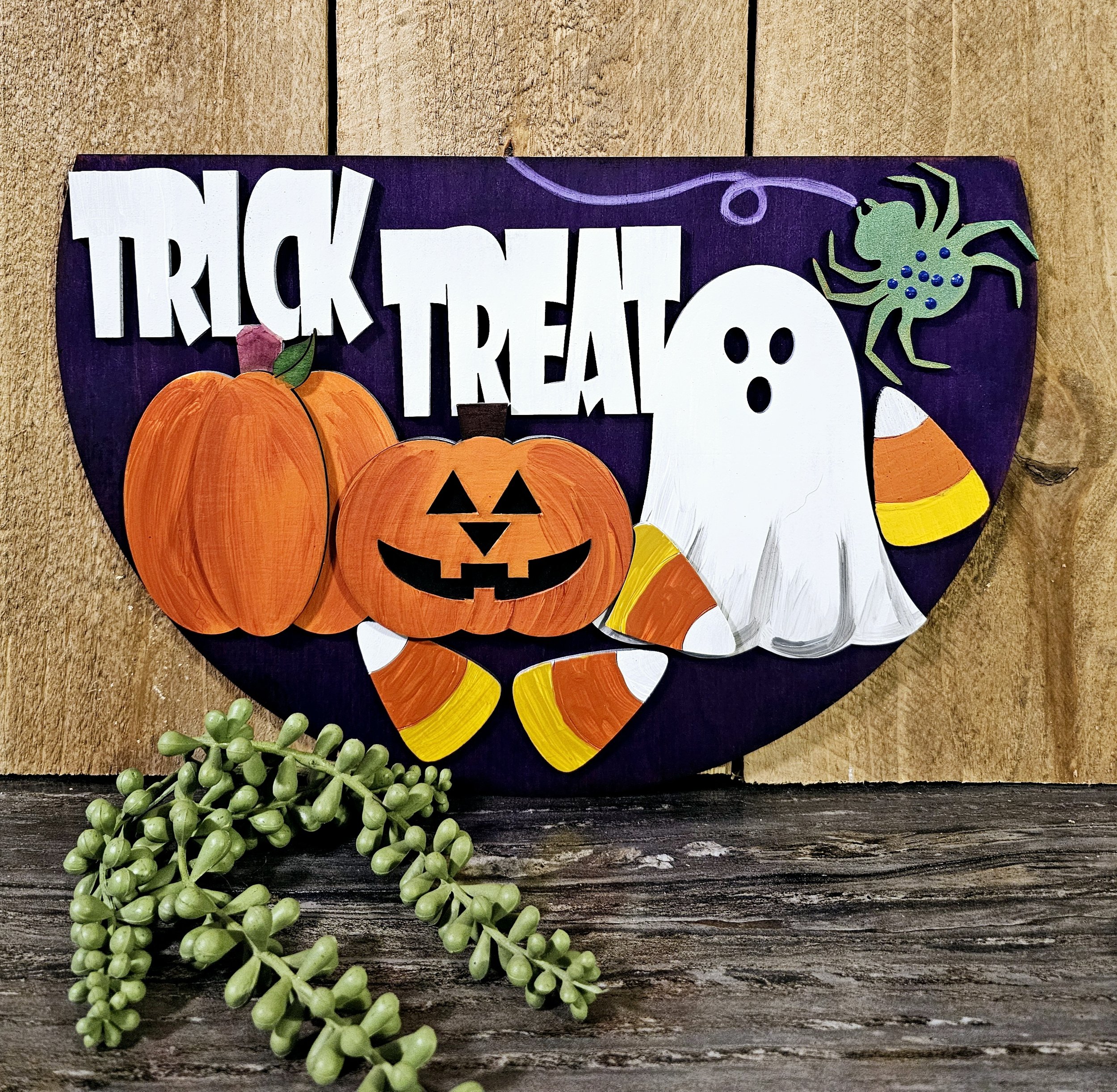 Trick or Treat Door Hanger Faceplate