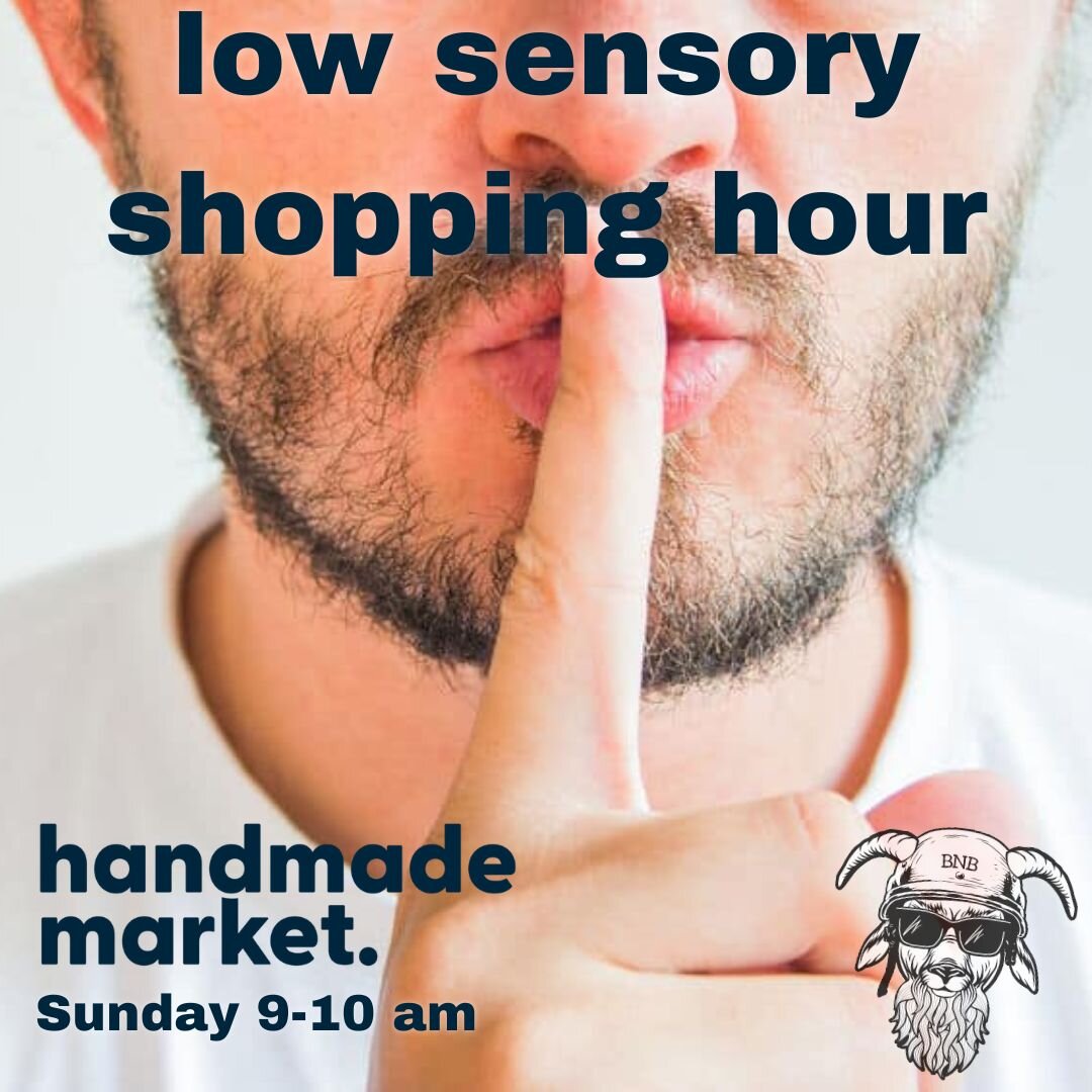 Shhh! Low sensory shopping hour tomorrow at 9am. Anyone who may benefit from the experience is encouraged to come along. This hour may be especially useful for people with Autism, the elderly or people with sensory sensitivities. Register at https://