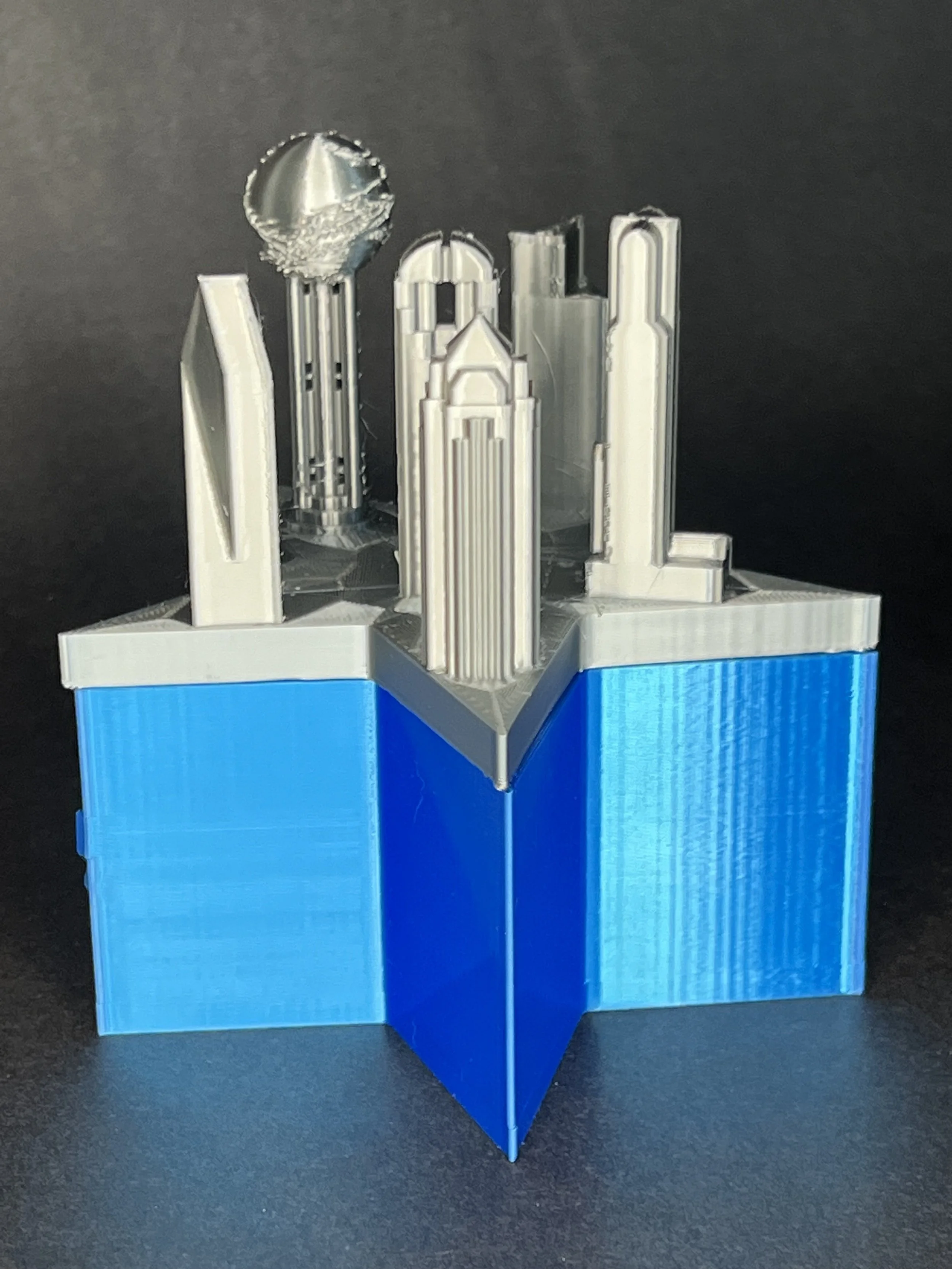 Dallas Skyline Box — Mikekeli 3D Art