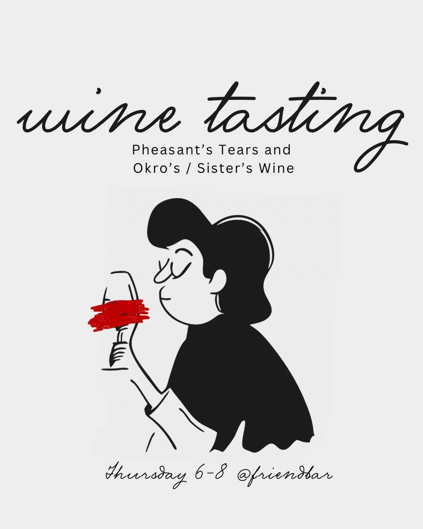 SPECIAL WINE TASTING! This Thursday friendbar is hosting 2 winemakers from Georgia! 

@wurdemanjohn (a richmond native!!!) from @pheasants_tears and @johnokro will be pouring with us in friendbar from 6-8.

ALSO

@vintnersandvagabonds&nbsp;from Igavi