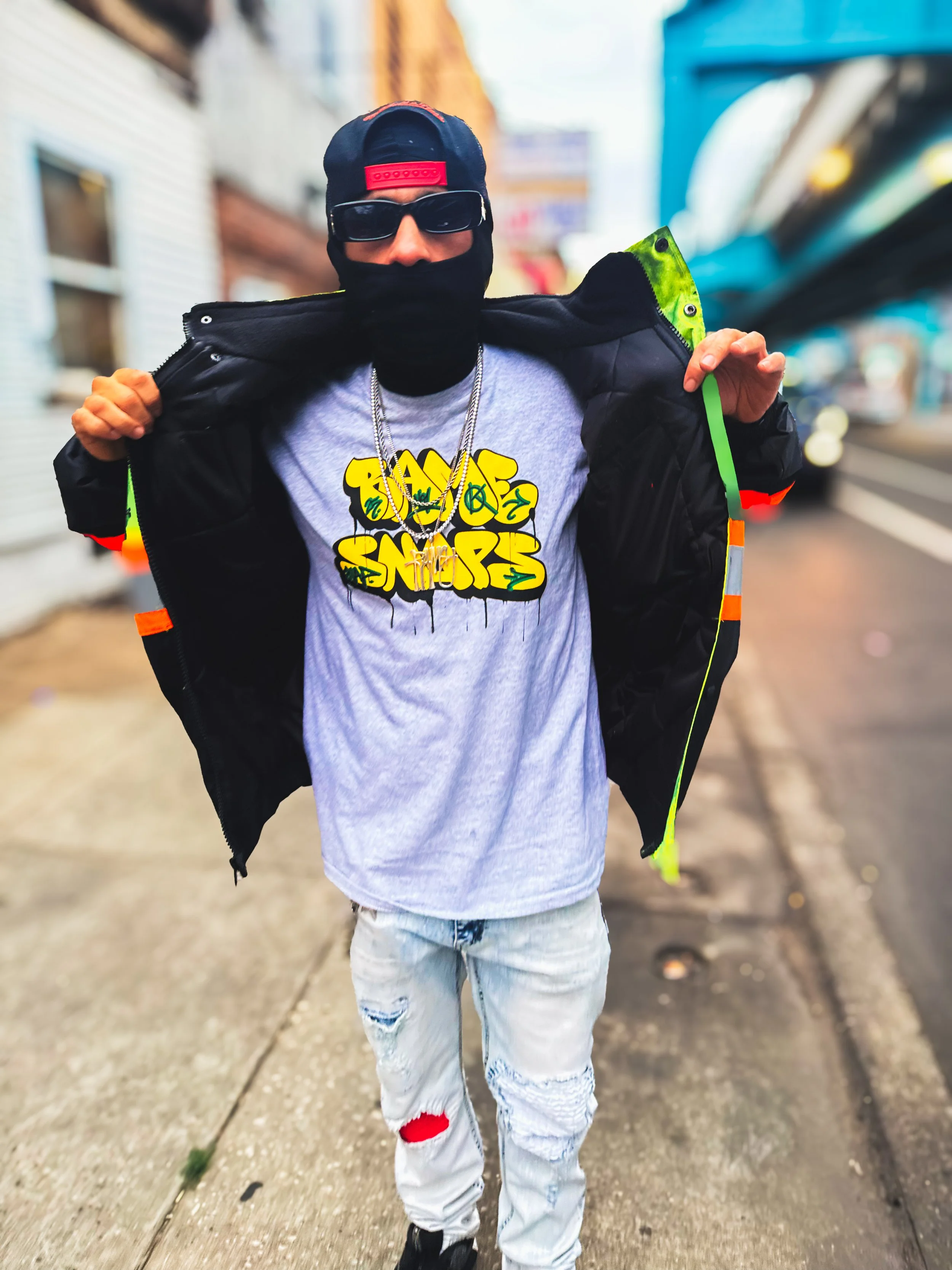 RAME/SNAPS COLLECTOR TEE