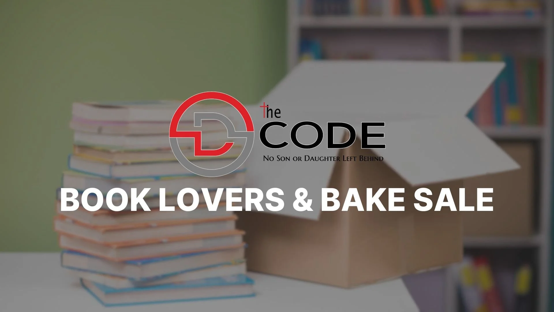 The Code: Book Lovers &amp; Bake Sale