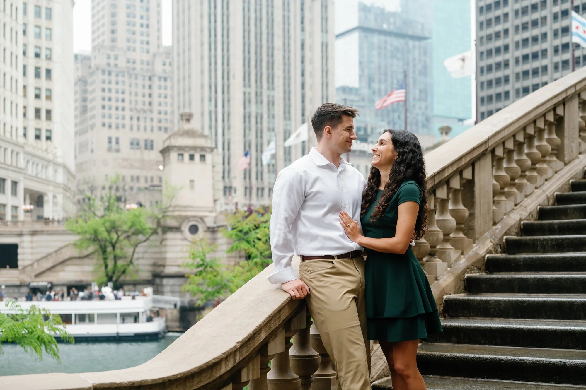 chicago riverwalk engagement session (13).jpg