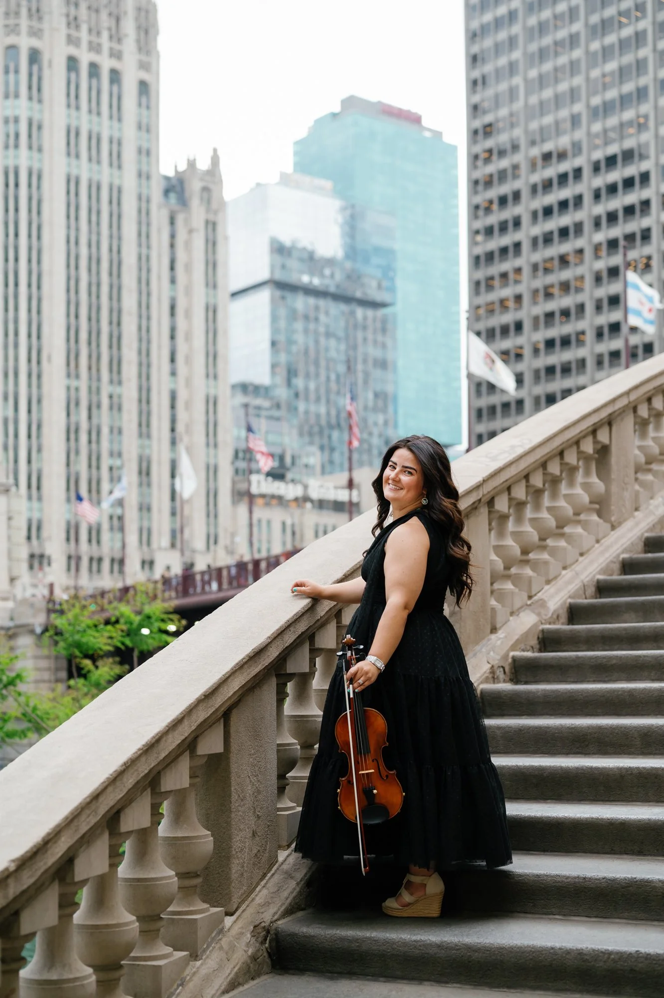 Tiffany Moore Violinist | Chicago Branding Session