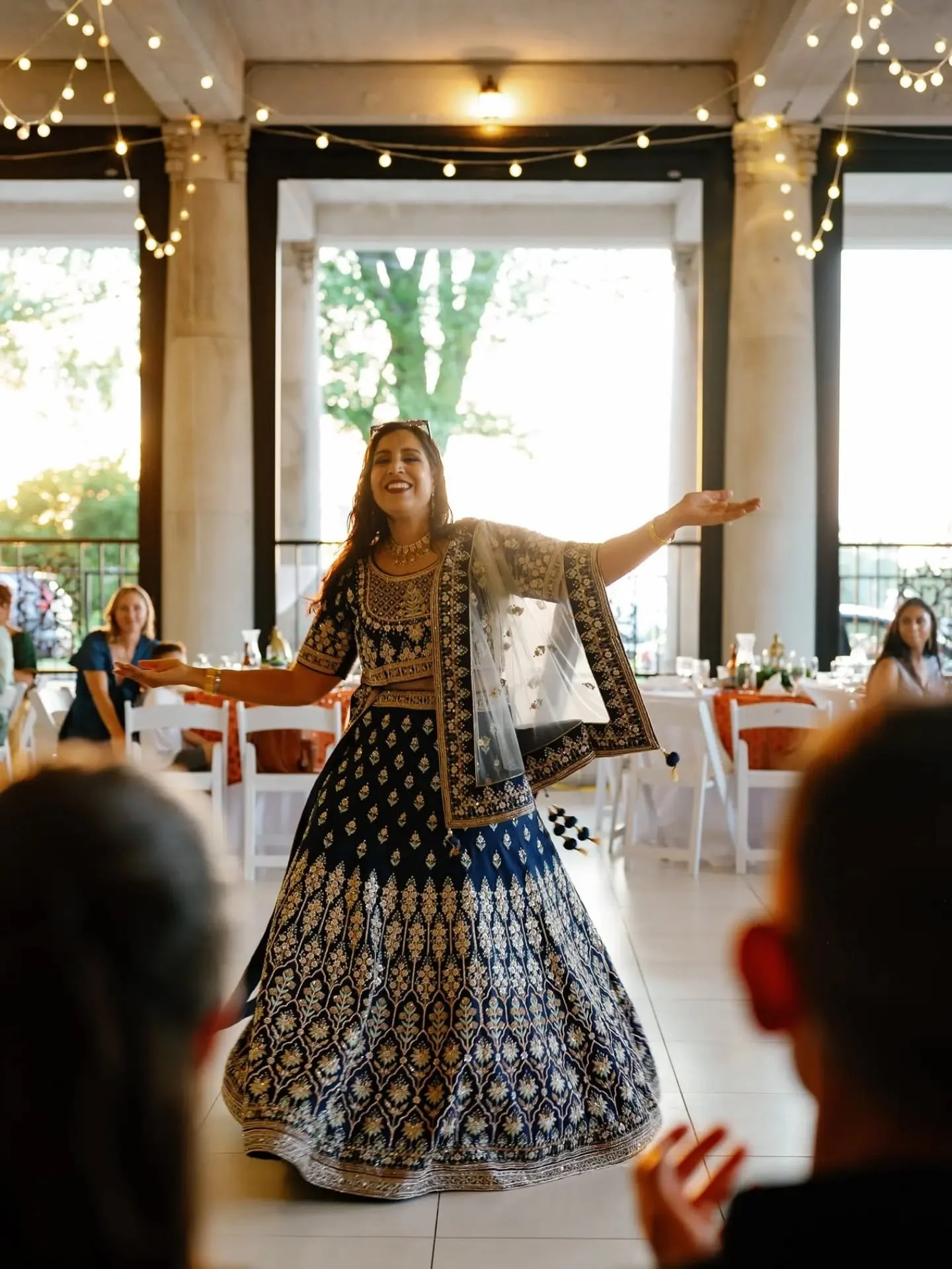 Jenny + Shaun&rsquo;s sunset sangeet from last summer in St. Joseph, Michigan.

Three days celebrating these two with their families and friends, and I still think about how special this weekend was. The colors, the joy, the traditions, the people. E