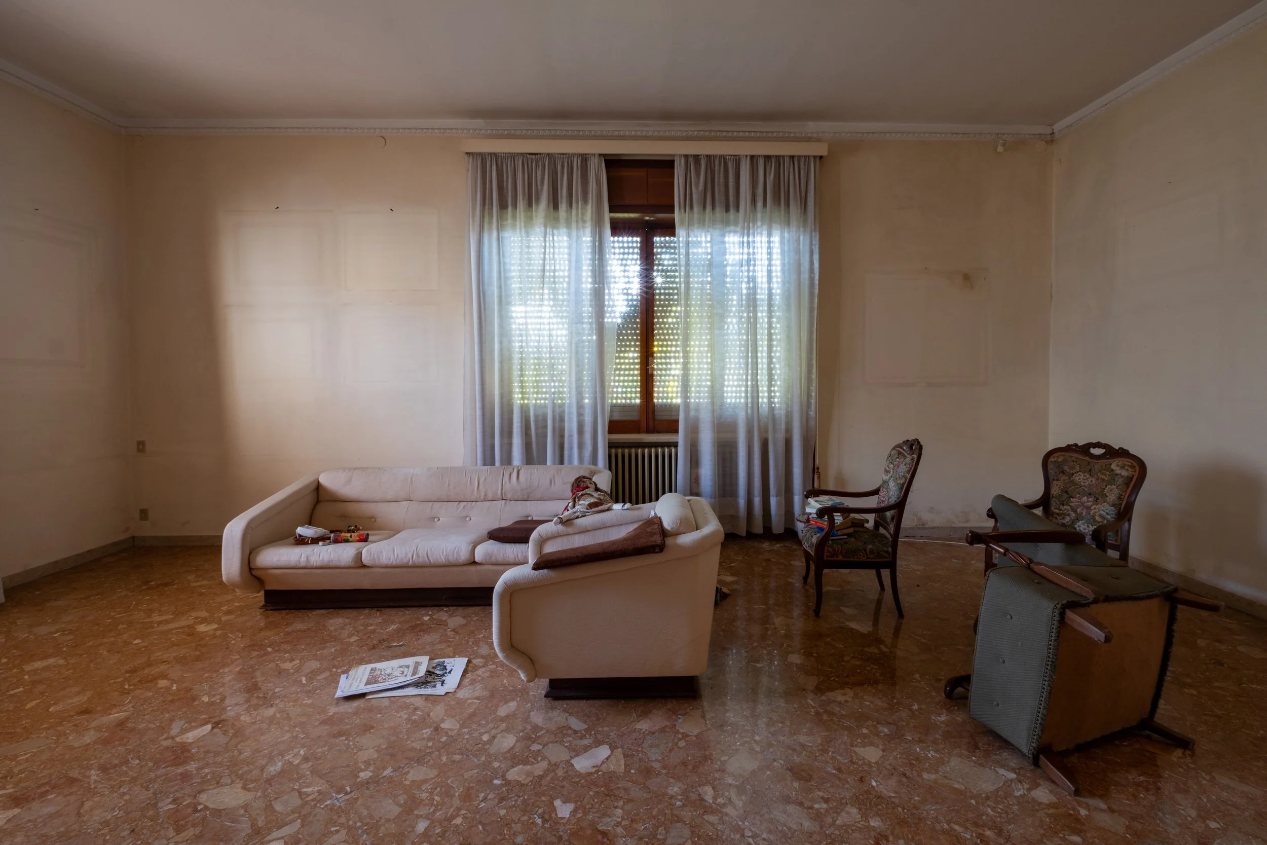 The grandparents' house