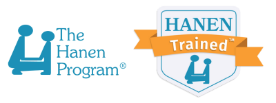 Hanen Trained certification badge with logo, certified provider in St. Charles, MO