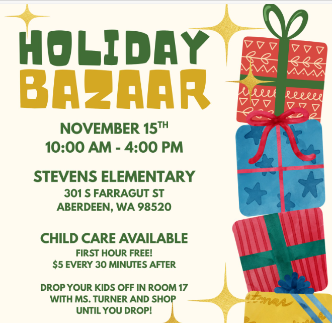 Holiday Bazaar at Stevens Elementary
