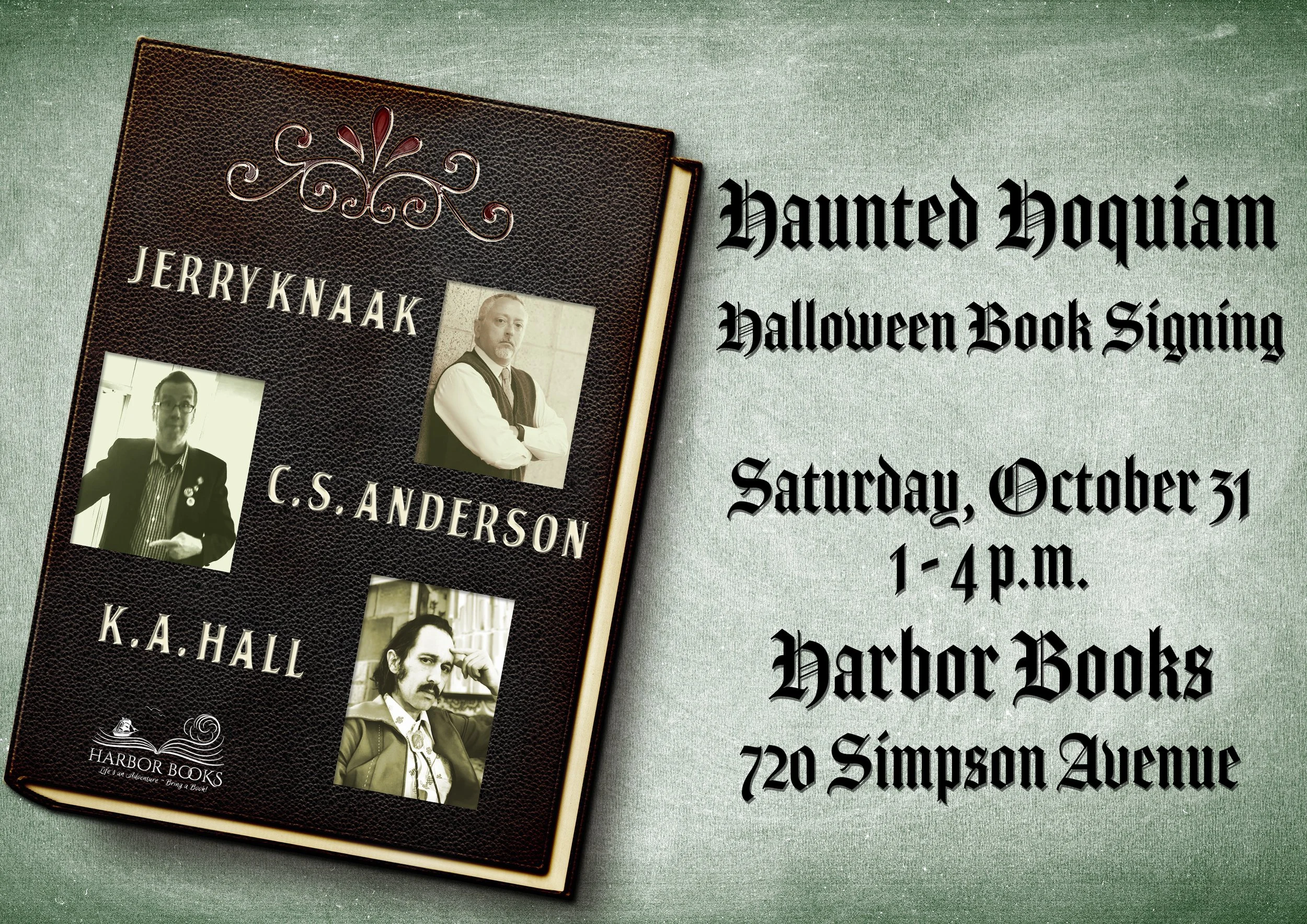 Haunted Hoquiam Halloween Book Signing 