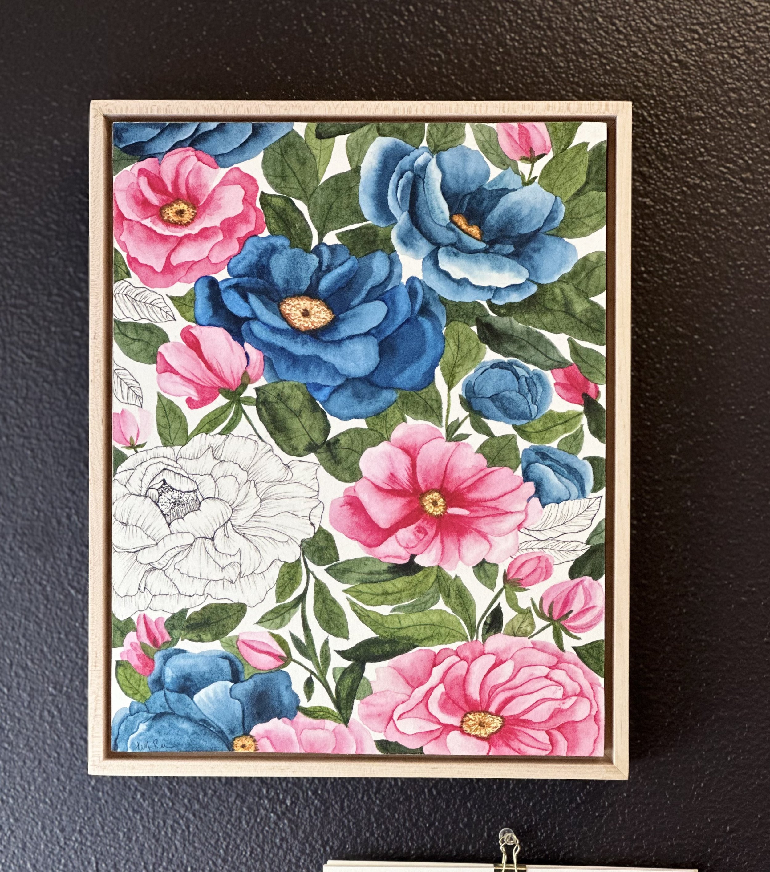 Moody Spring 11x14 framed