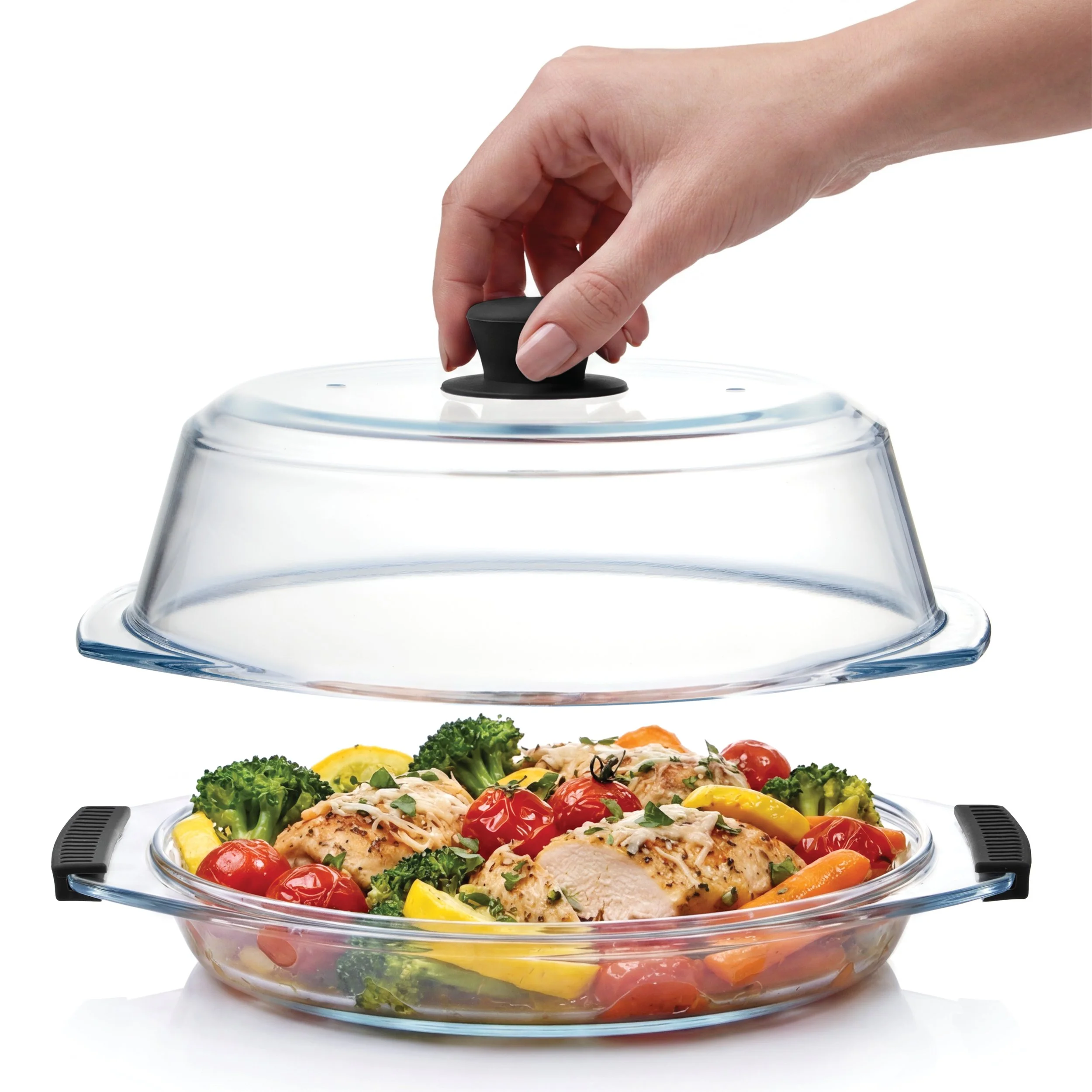 Microwave Cover + Dish Black2.jpg