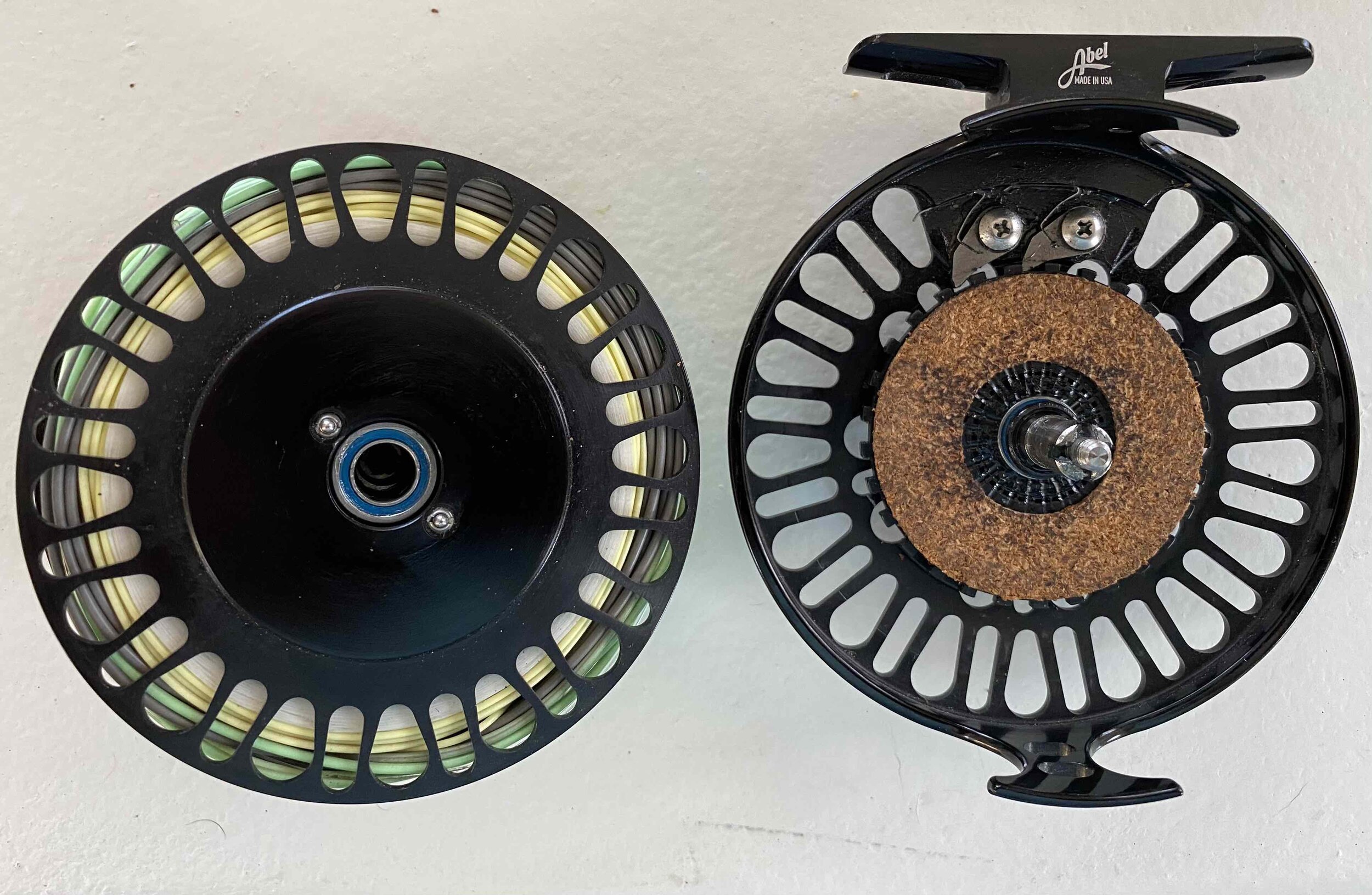 ABEL SUPER 7/8N LIGHT SALMON/STEELHEAD FLY FISHING REEL – Vintage