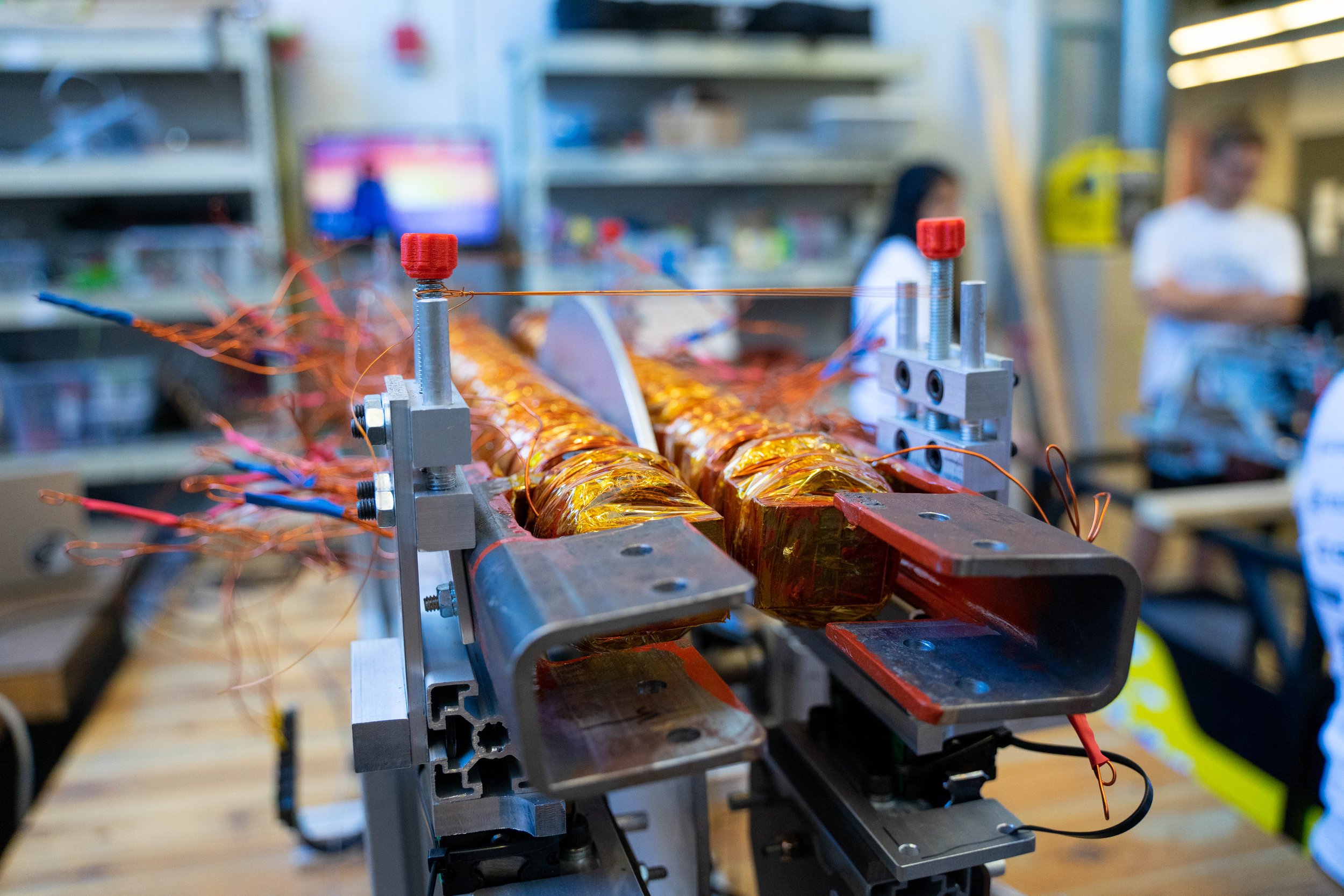 Testing motors!