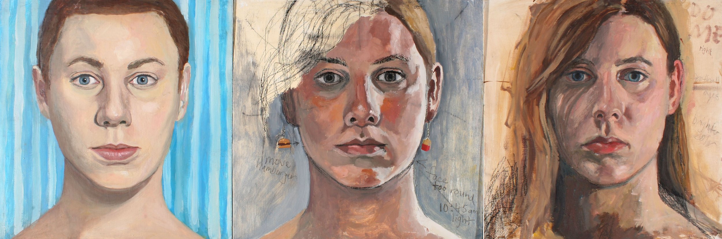 2. Burkitt- Self-Portrait-Triptych.JPG