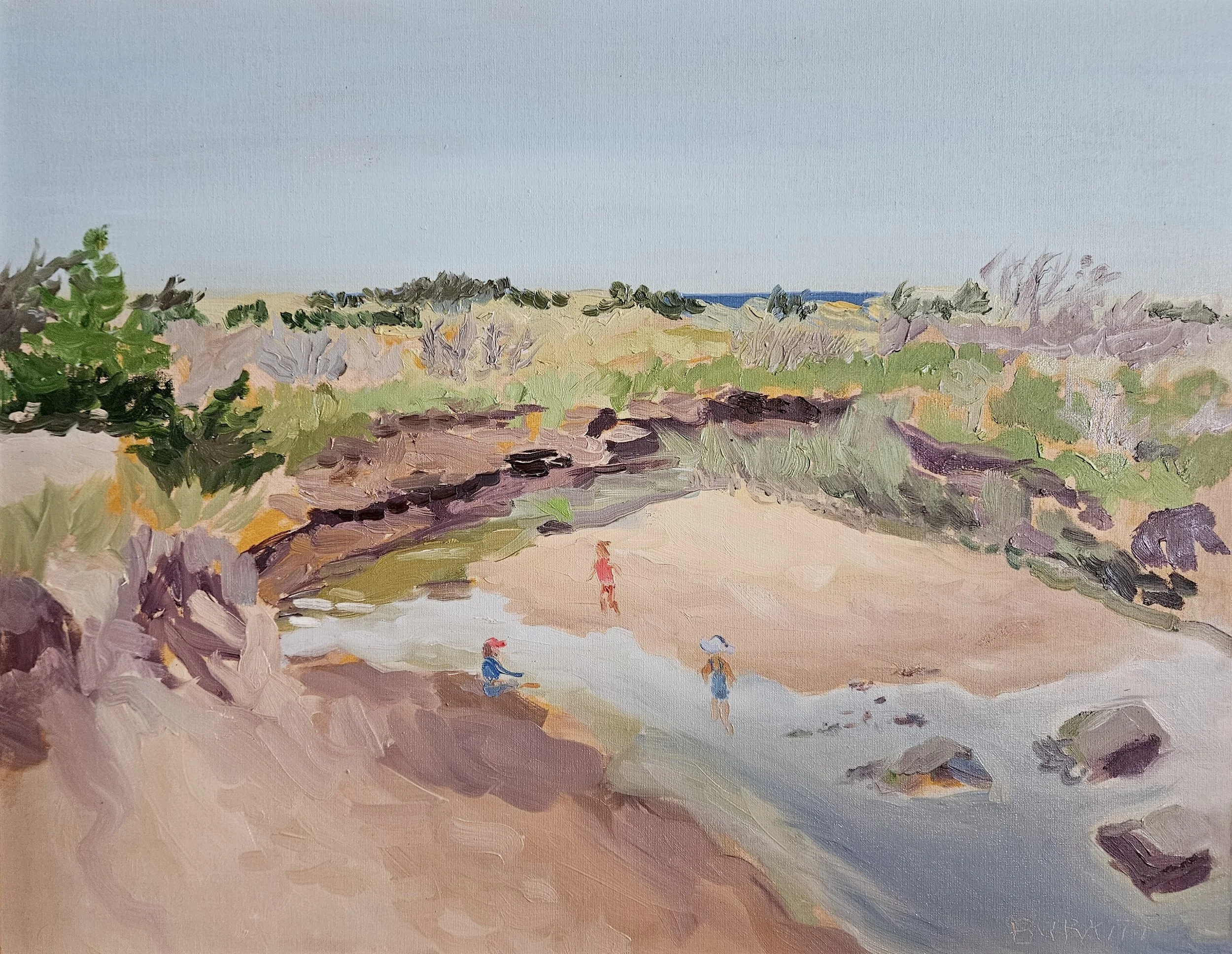 Playing in Paine's Creek