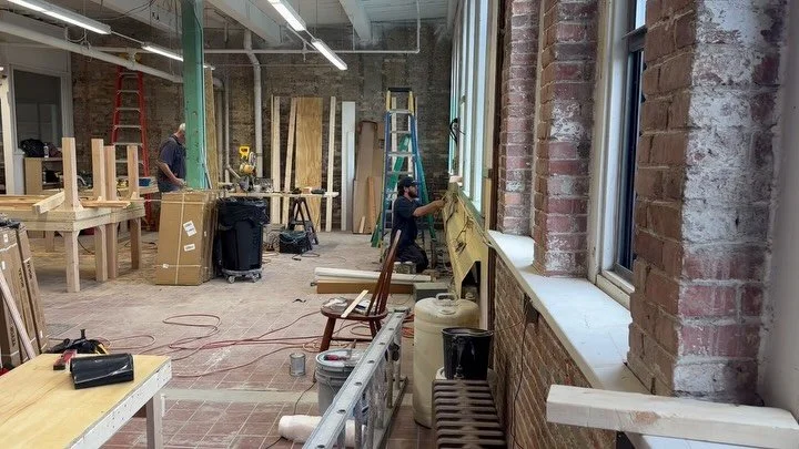 We are super cooking now in our studio expansion renovations!! Two weeks left to get it all done ✅ we can do it!! Big volunteer day tomorrow to paint and clean and move stuff around. So exciting!! 

@theclayschool @lydiapinkhamlabs @lp.openstudios 

