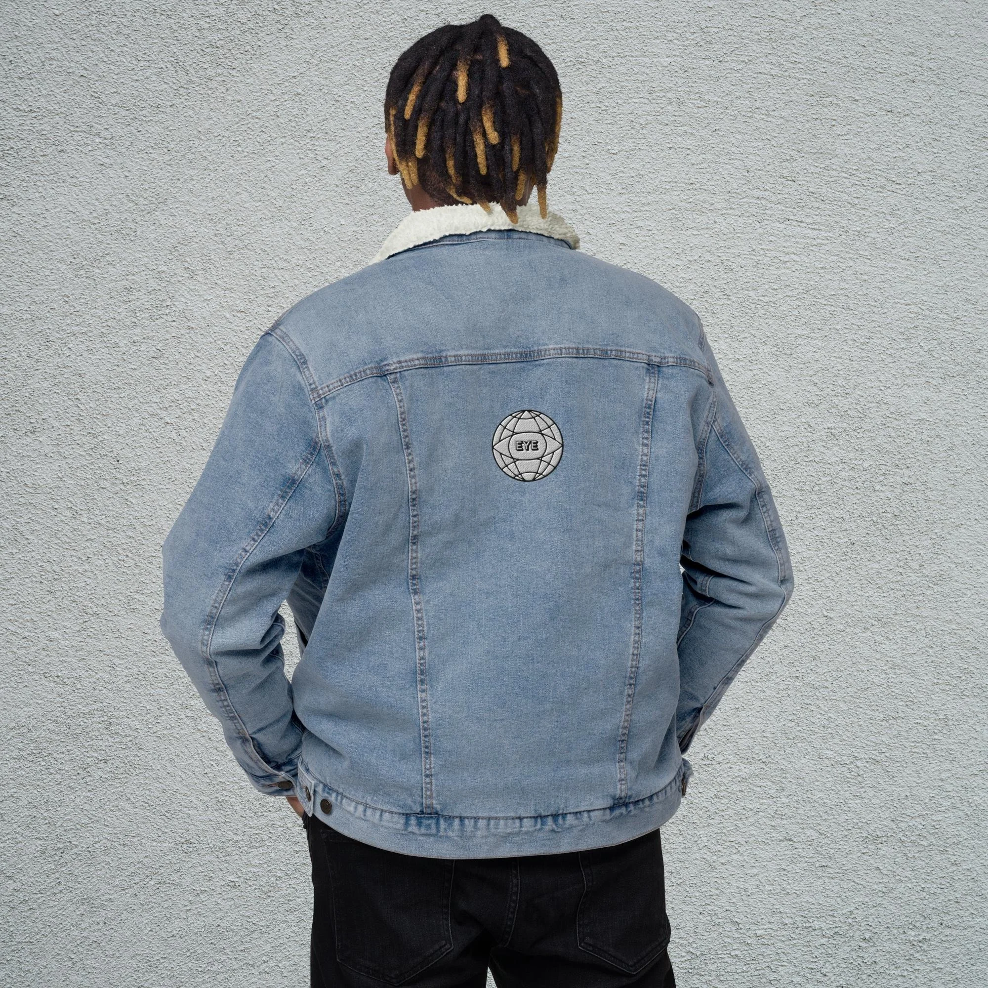 Lined denim jacket