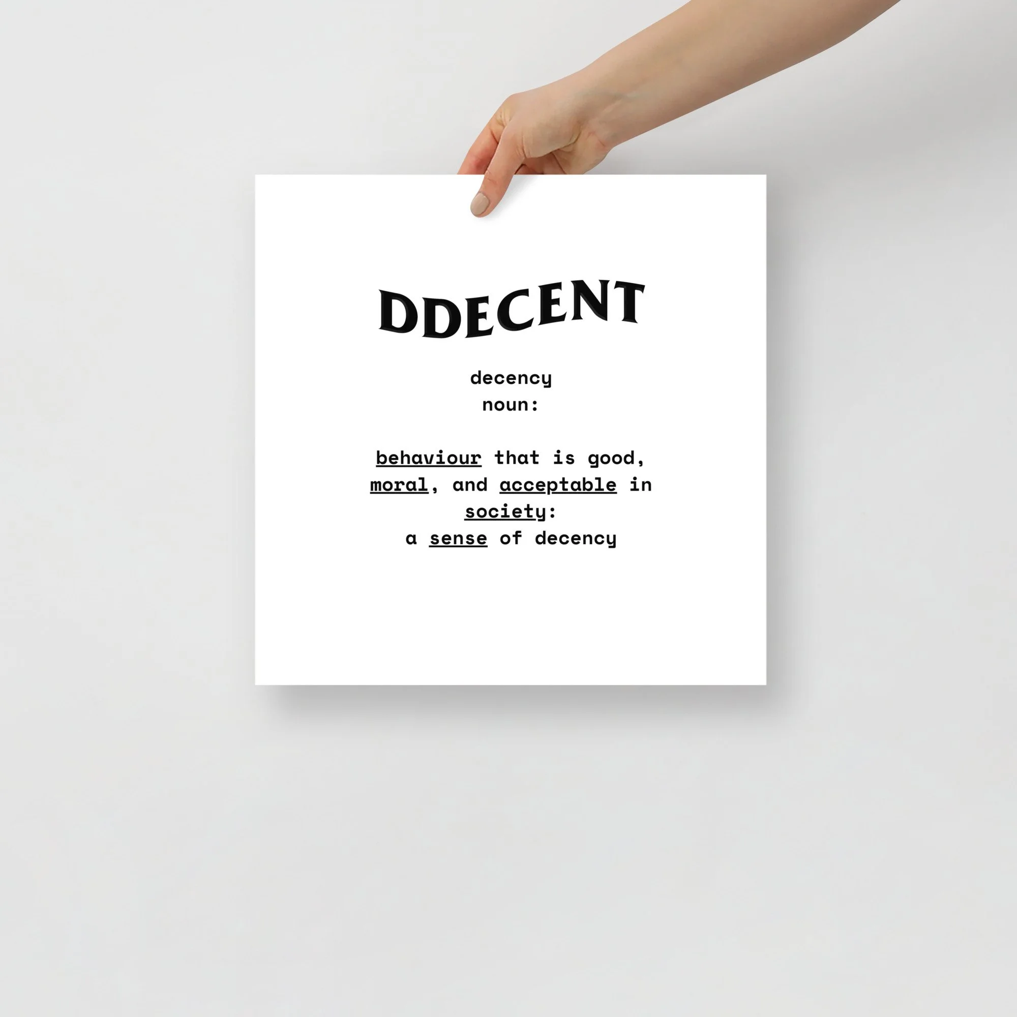 DDECENT poster — AVEIT