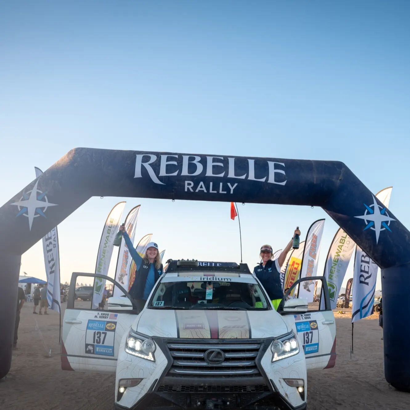 Team Gritty Up finished the 2023 @rebellerally last night at 5:17pm! With a strong finish (especially for a team with only three good eyes) in 7th out of 55(!) 4x4 teams, there were many fun challenges and rewards that we experienced throughout the 7